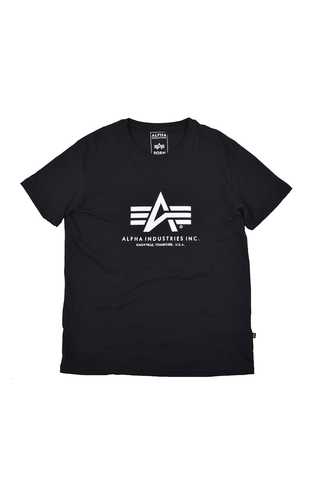 Футболка ALPHA INDUSTRIES BASIC T big size black 