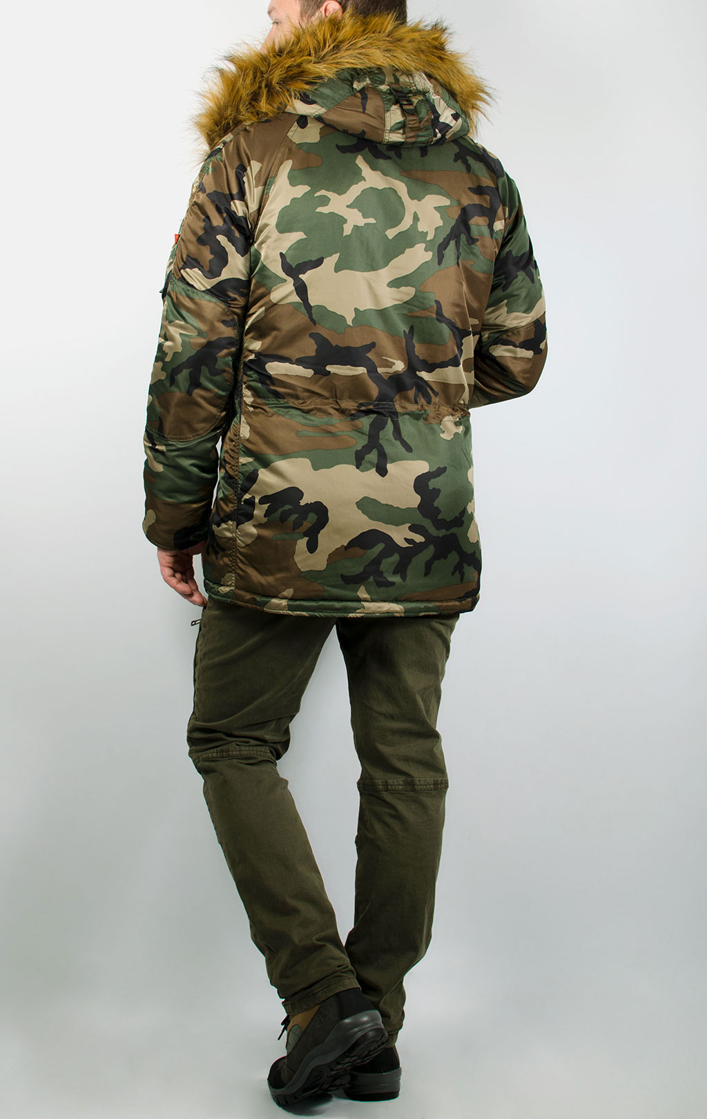 Аляска ALPHA INDUSTRIES VF 59 N-3B camo woodland 65 