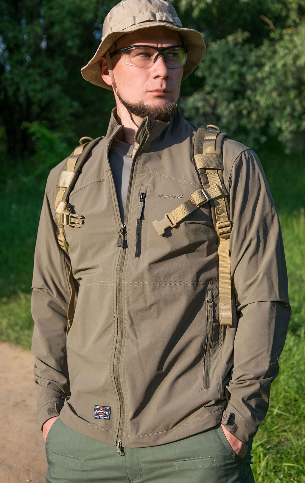 Ветровка Pentagon ELITE LIGHT(FLEX) soft shell 06E ral7013 08044 