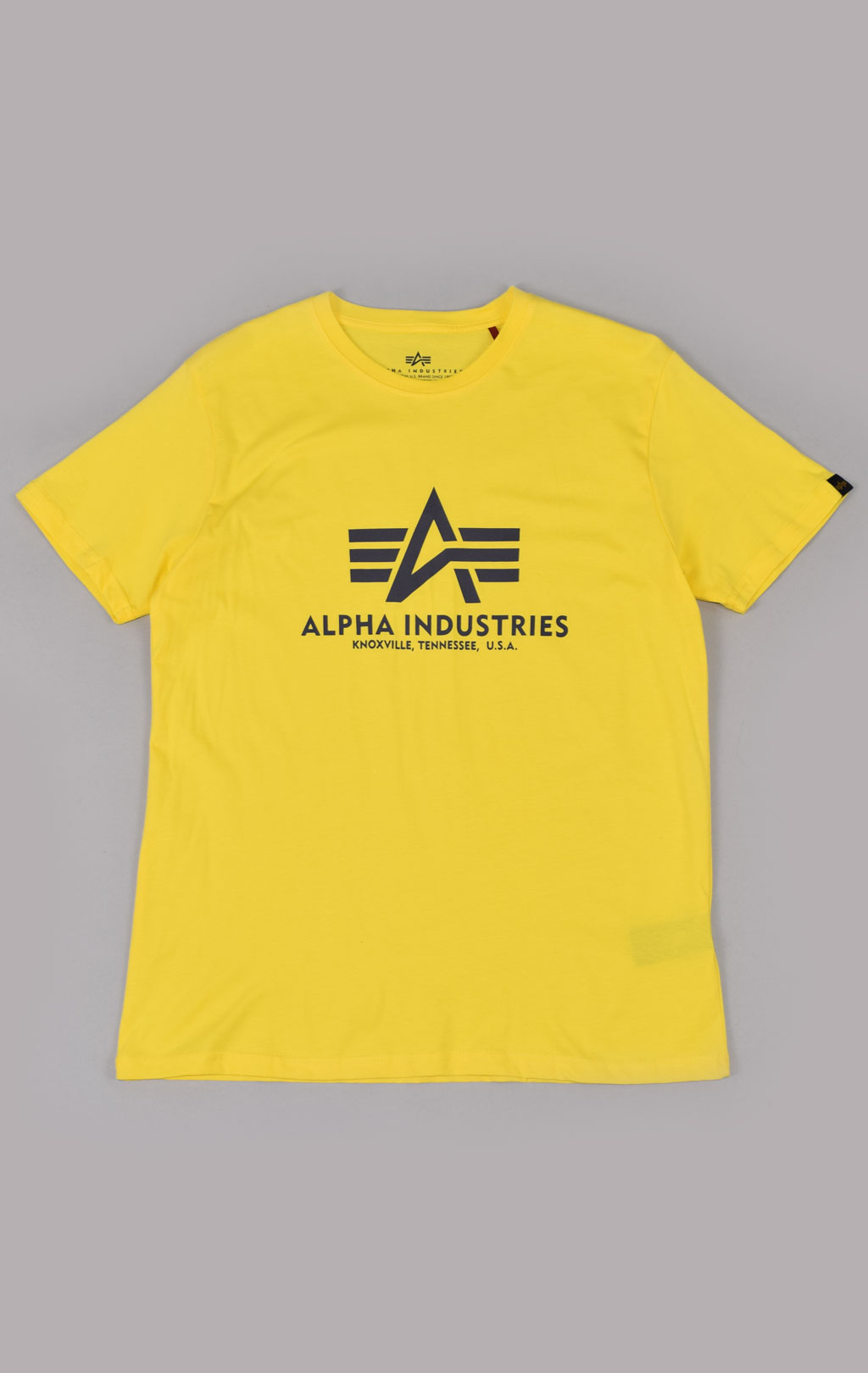 Футболка ALPHA INDUSTRIES BASIC T empire yellow 