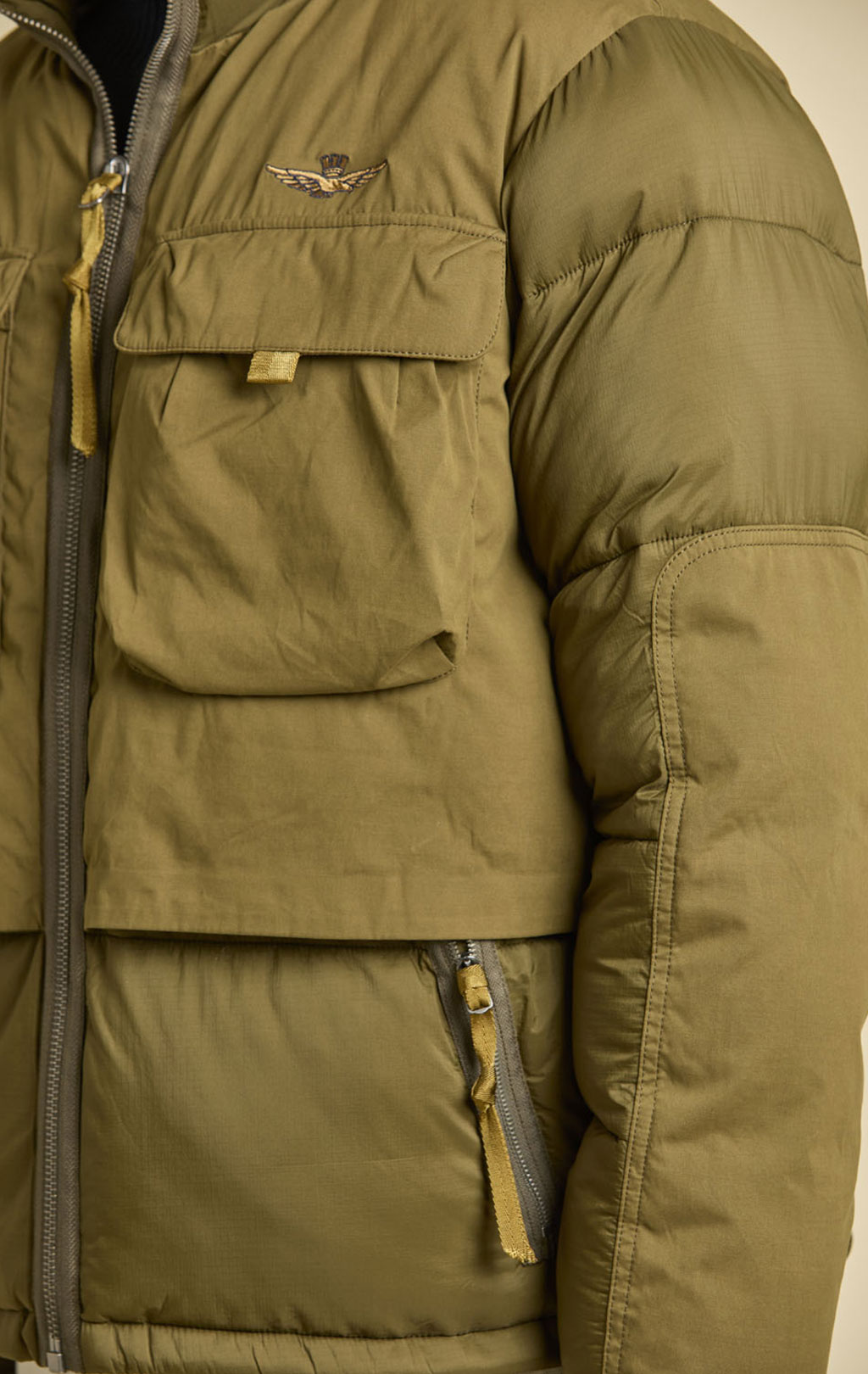 Куртка AERONAUTICA MILITARE FW 25/26/CN dark olive (AB 3016) 
