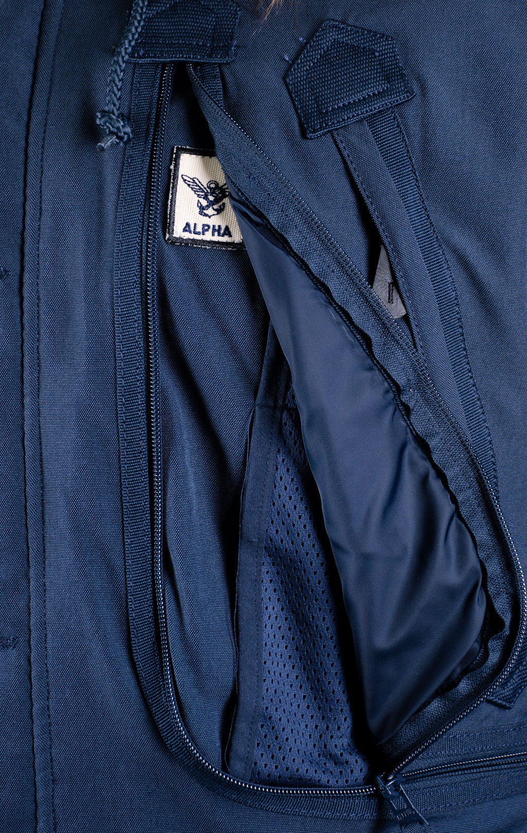 Аляска ALPHA INDUSTRIES POLAR rep. blue 