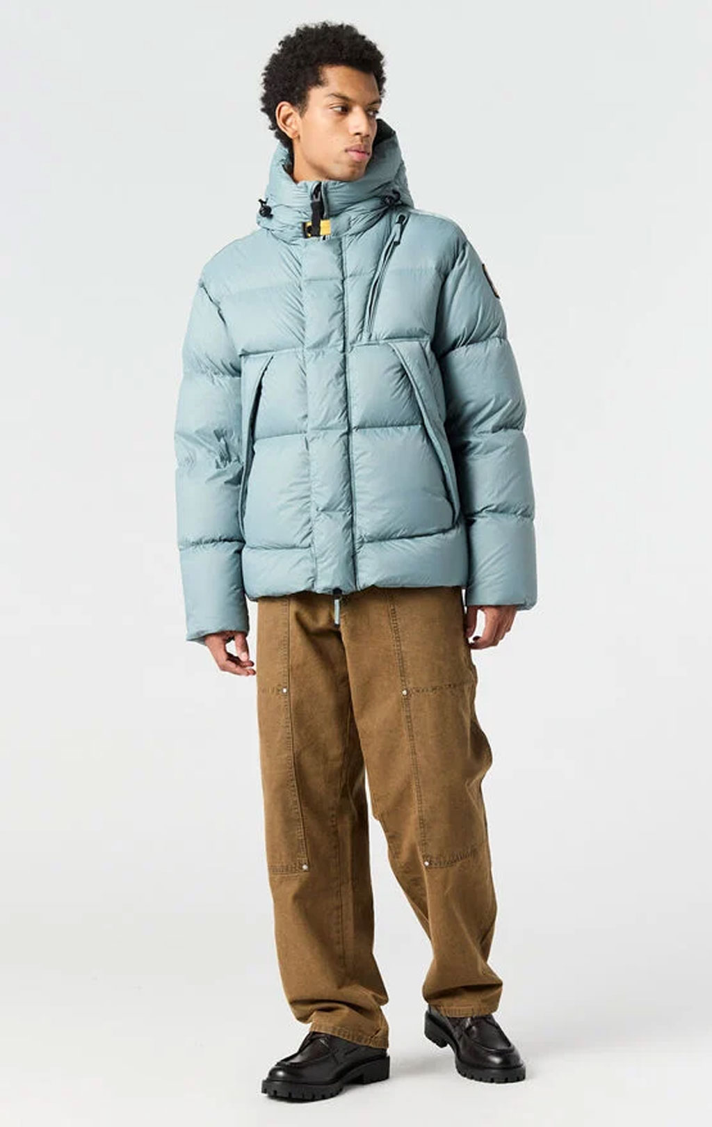 Куртка-пуховик PARAJUMPERS CLOUD FW 25/26 puritan grey 