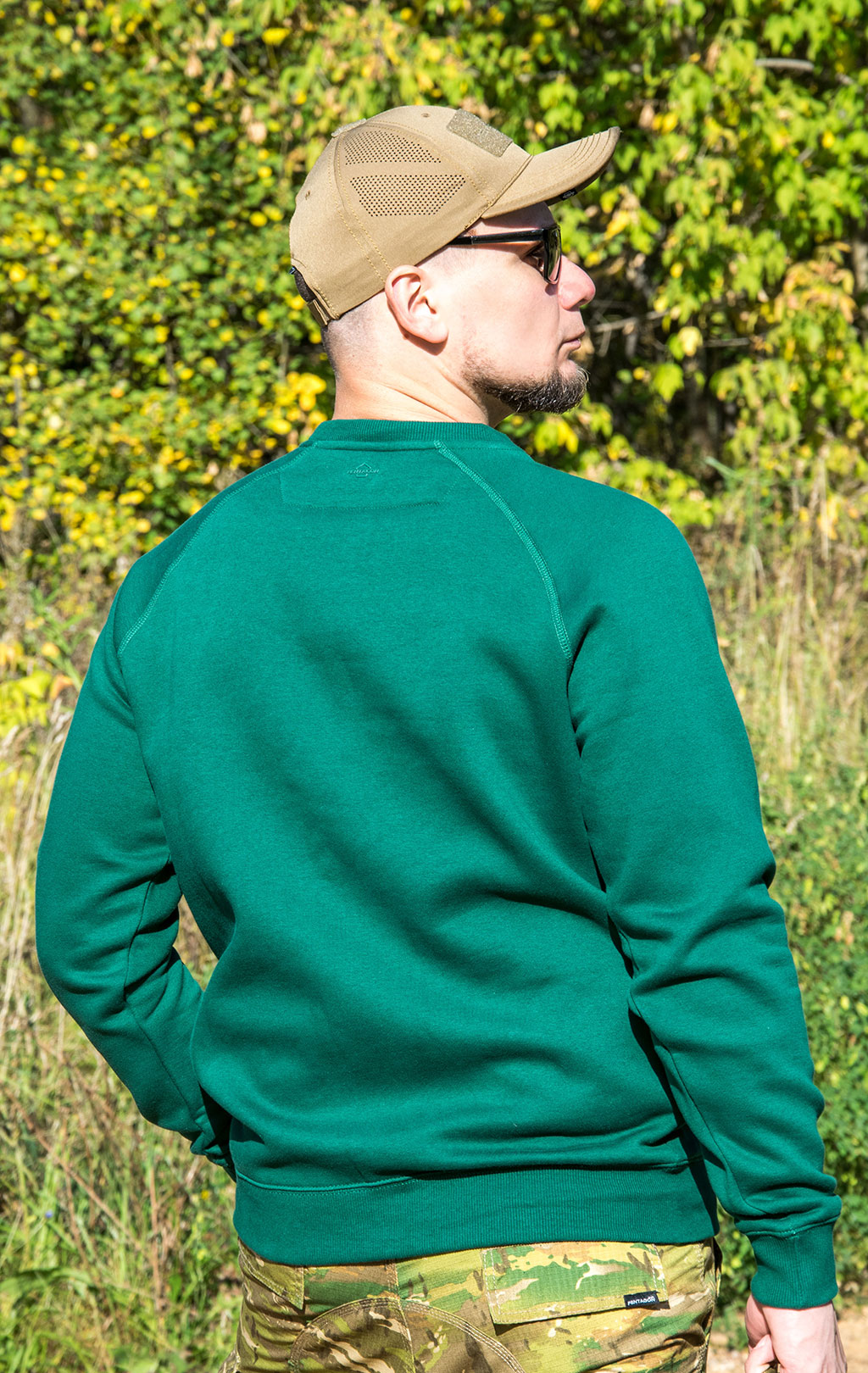 Свитшот Pentagon HAWK BLANK хлопок75%/полиэстер25% green springbok83 09019 