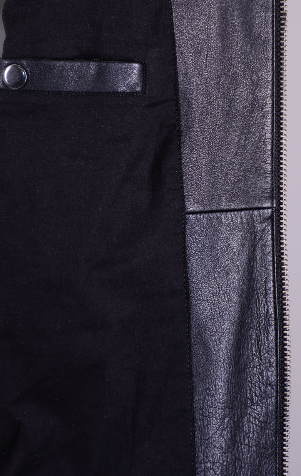 Куртка-бомбер AERONAUTICA MILITARE big size кожа SS 26/IN nero (PN 5053) 