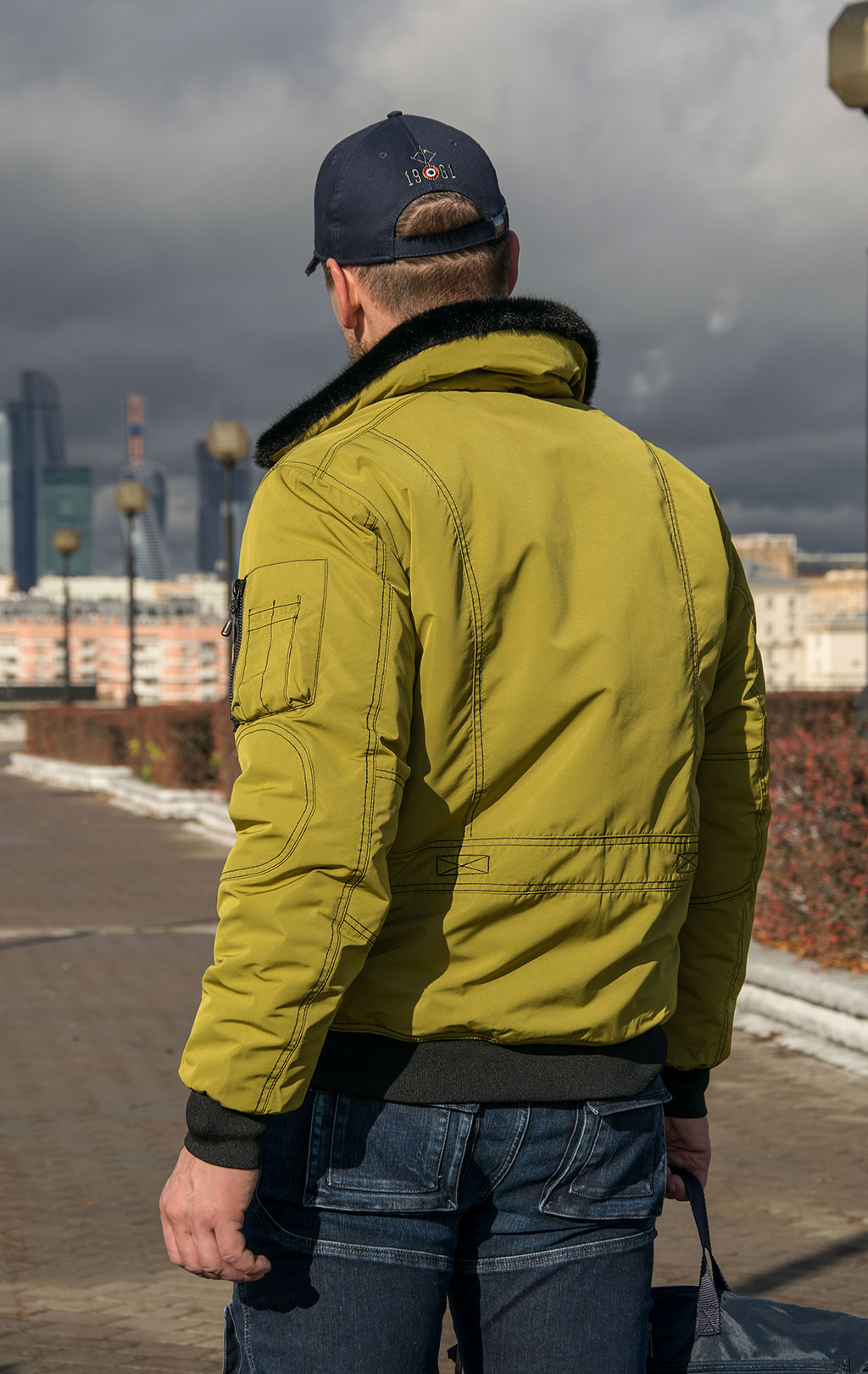 Куртка-пилот AERONAUTICA MILITARE FW 21/22 m/BD cedro (AB 1978) 