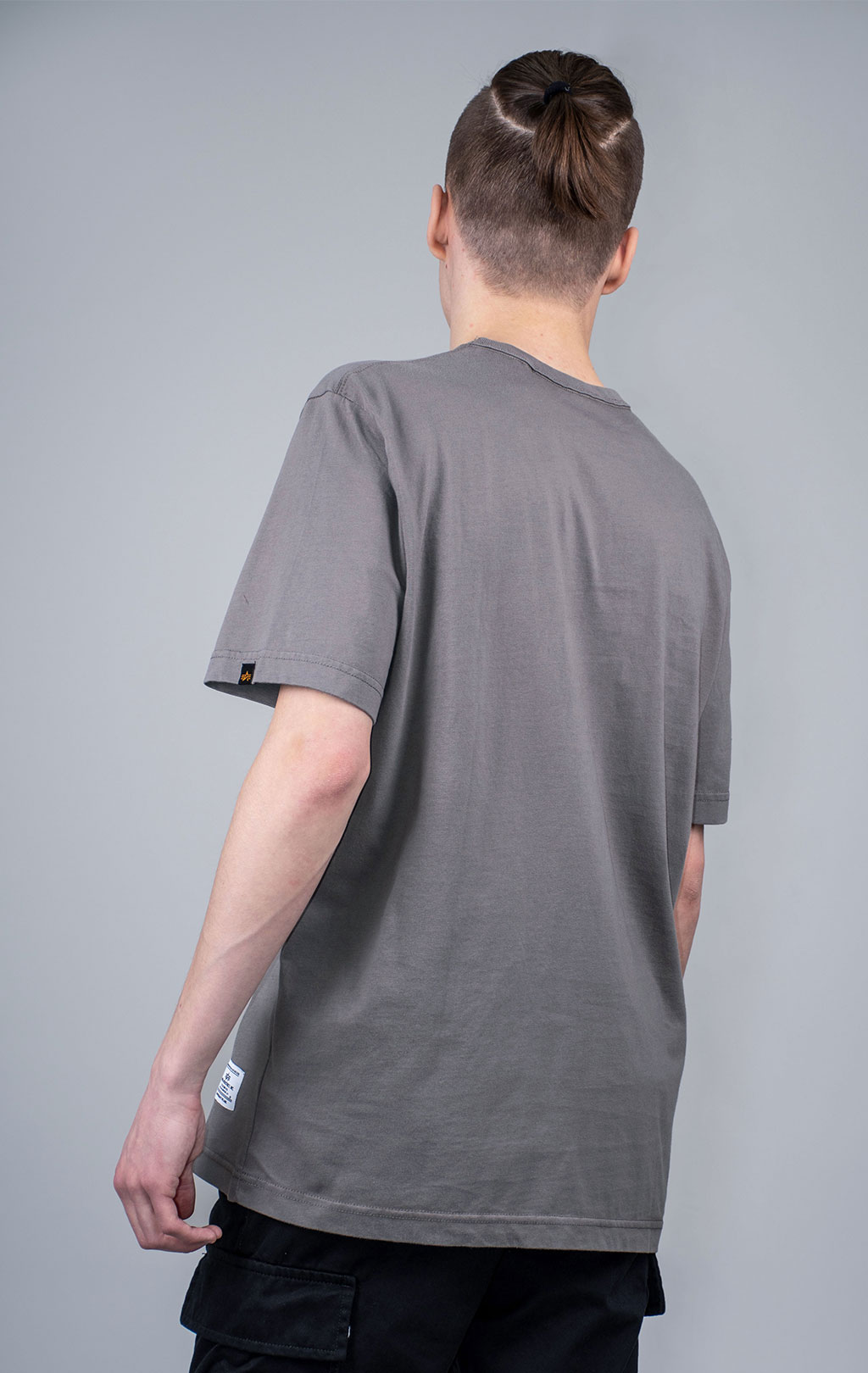 Футболка ALPHA INDUSTRIES ALPHA GRADIENT TEE SS 24 aircraft gray 