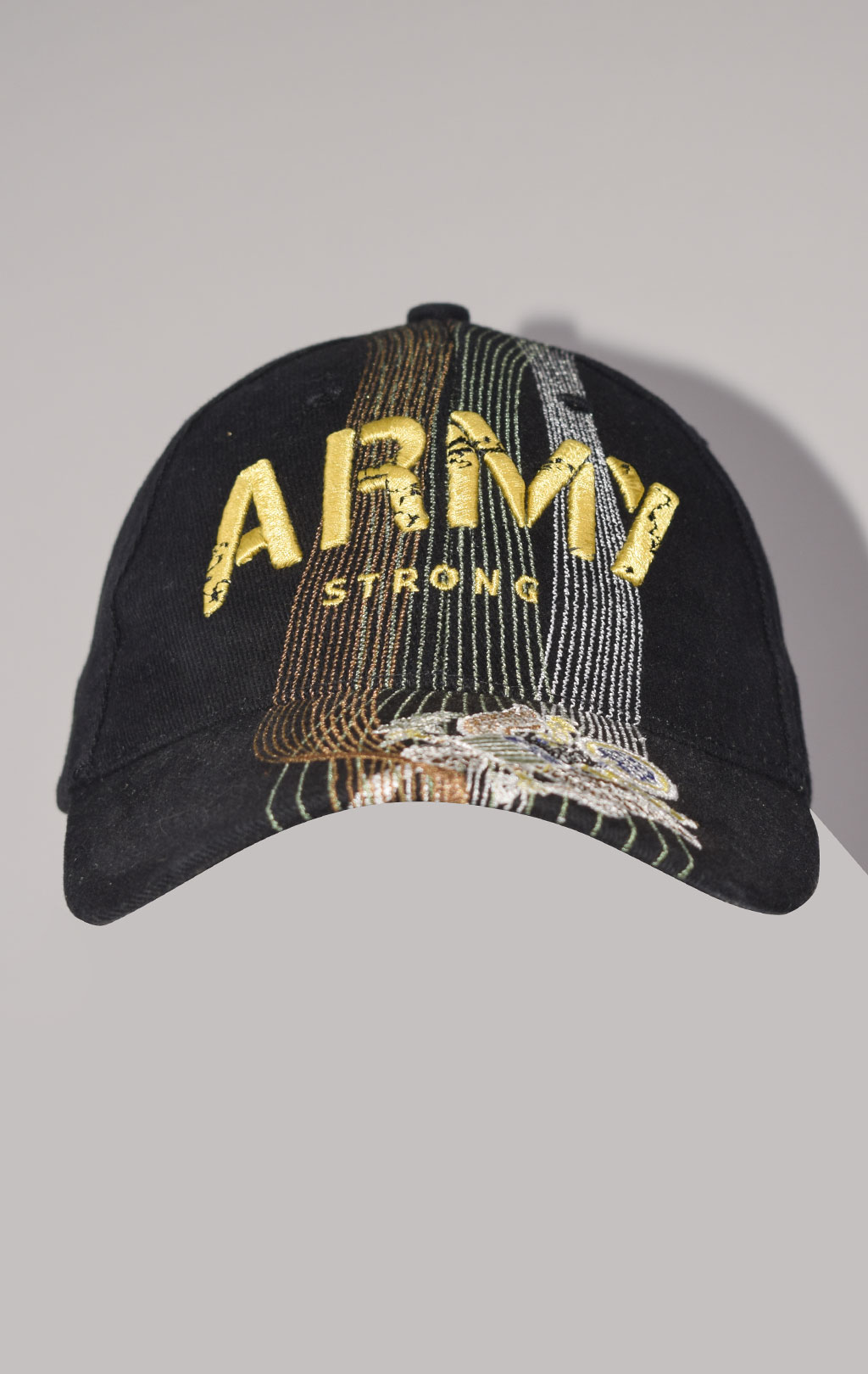 Бейсболка EC ARMY STRONG black (6040) 