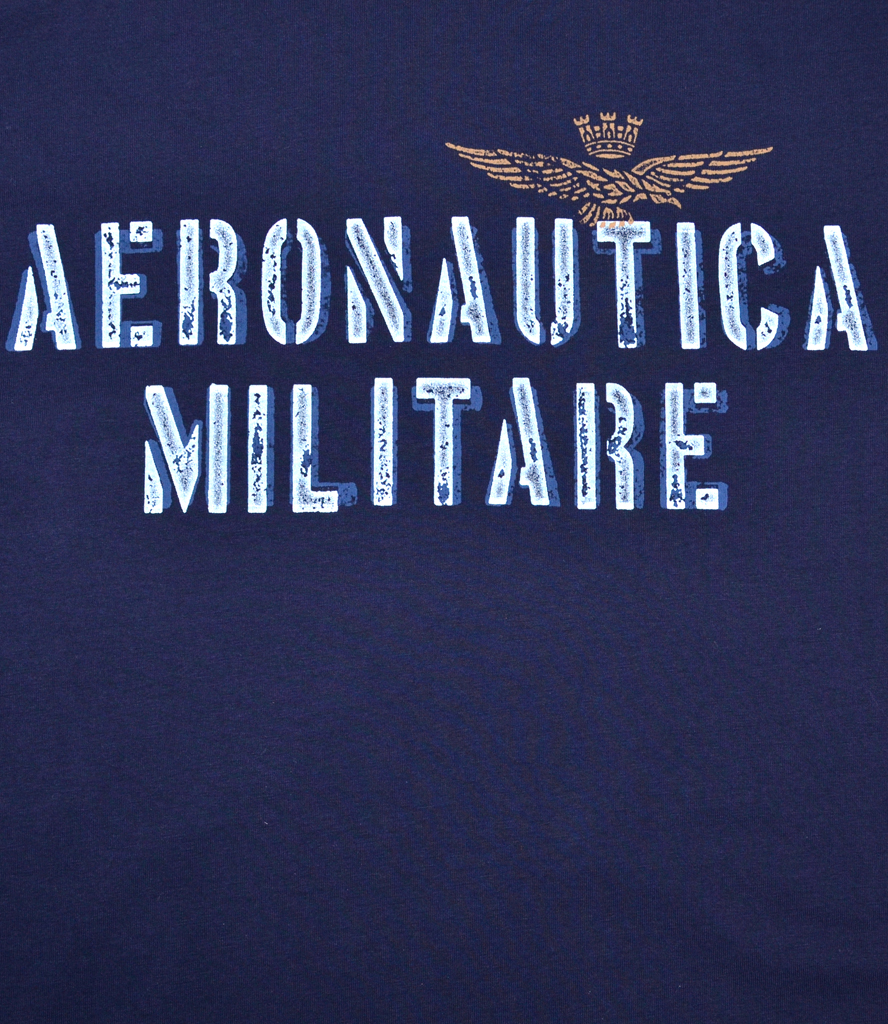 Футболка AERONAUTICA MILITARE blue navy (TS 1473) 