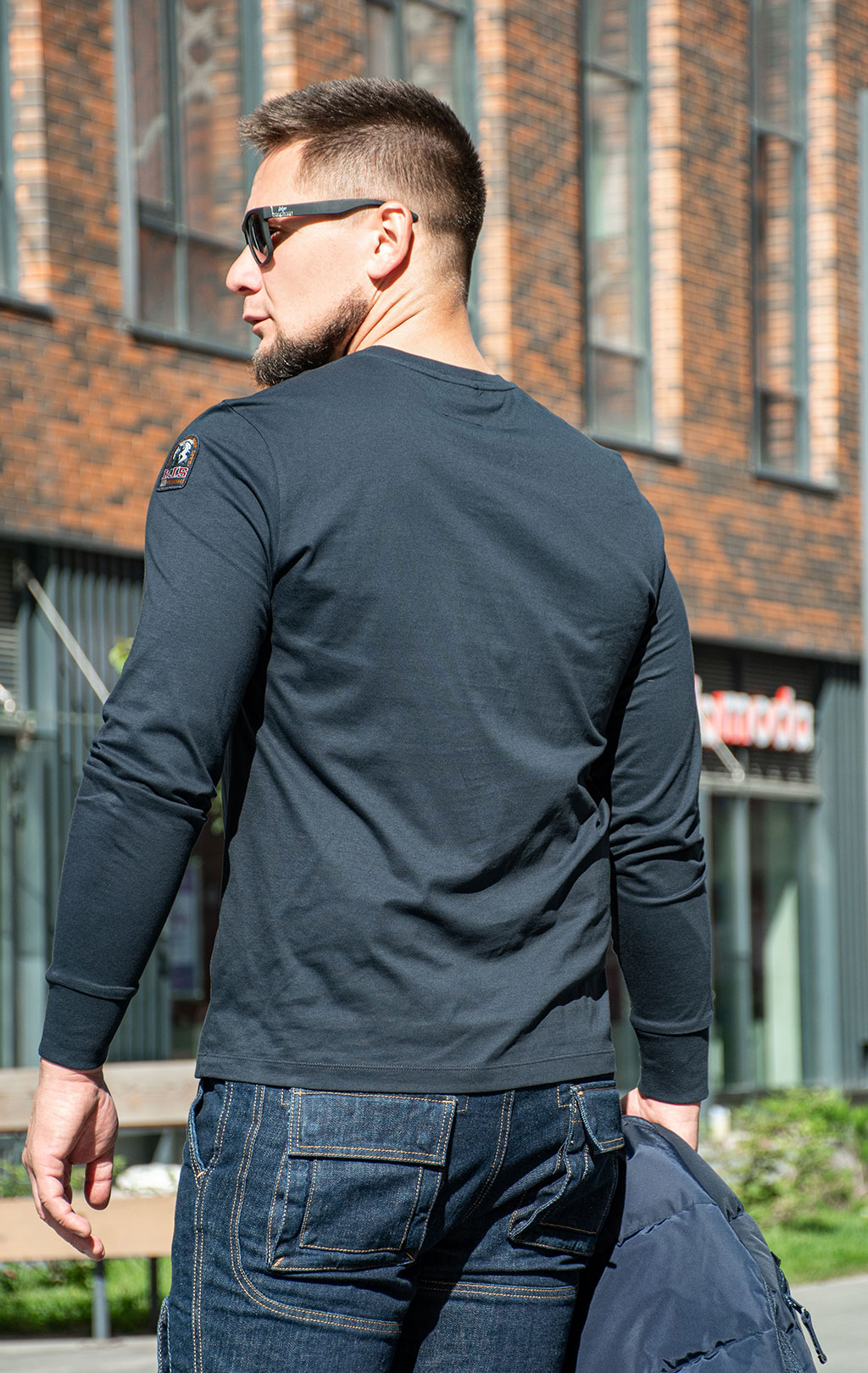 Лонгслив PARAJUMPERS KIP FW 25/26 blue navy 