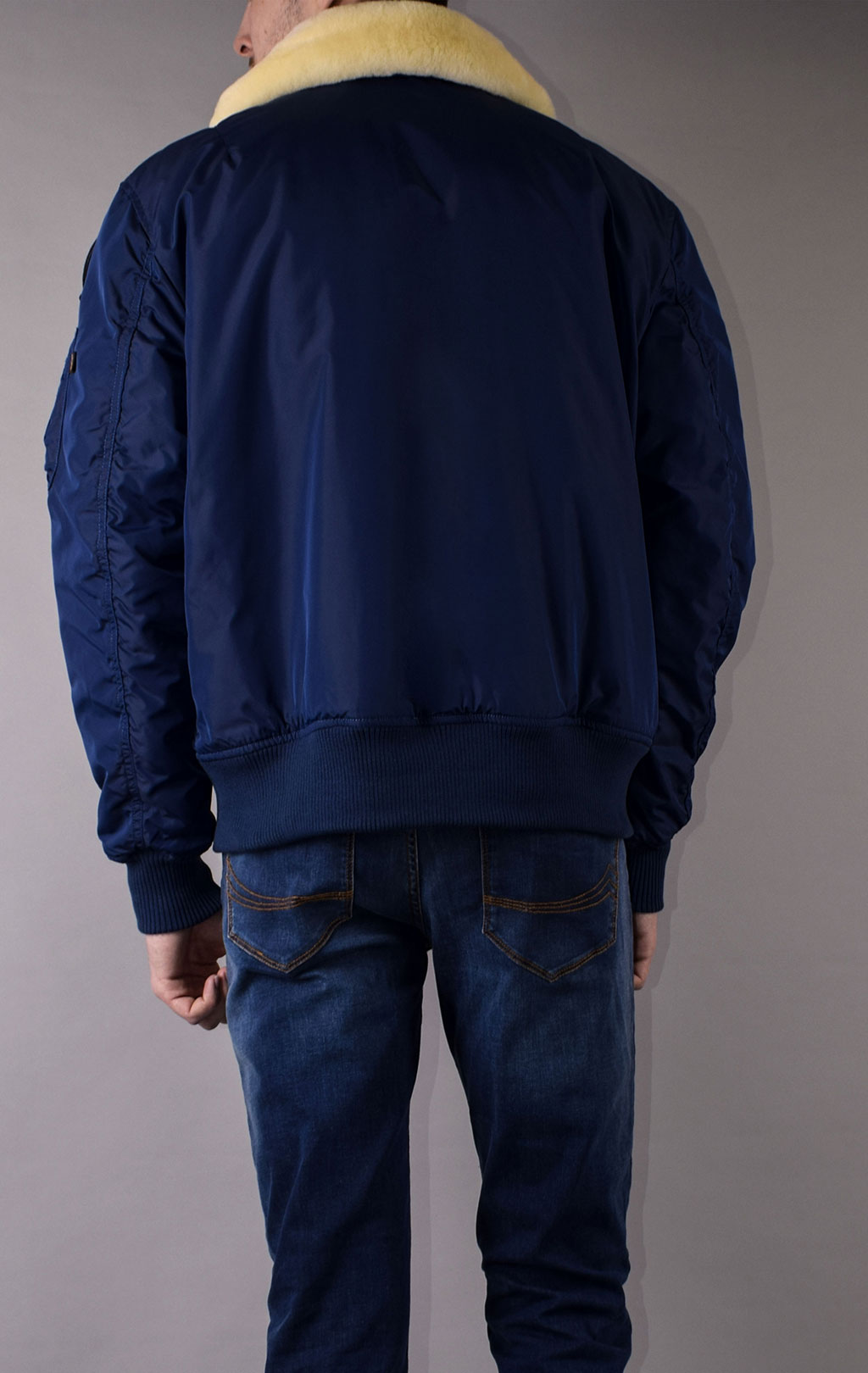 Куртка-пилот ALPHA INDUSTRIES INJECTOR-III AIR FORCE new navy 