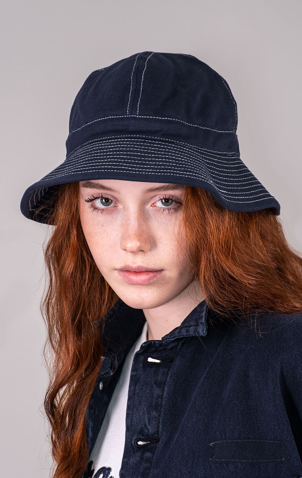 Панама ALPHA INDUSTRIES DAISY MAE HAT SS 24 replica blue 