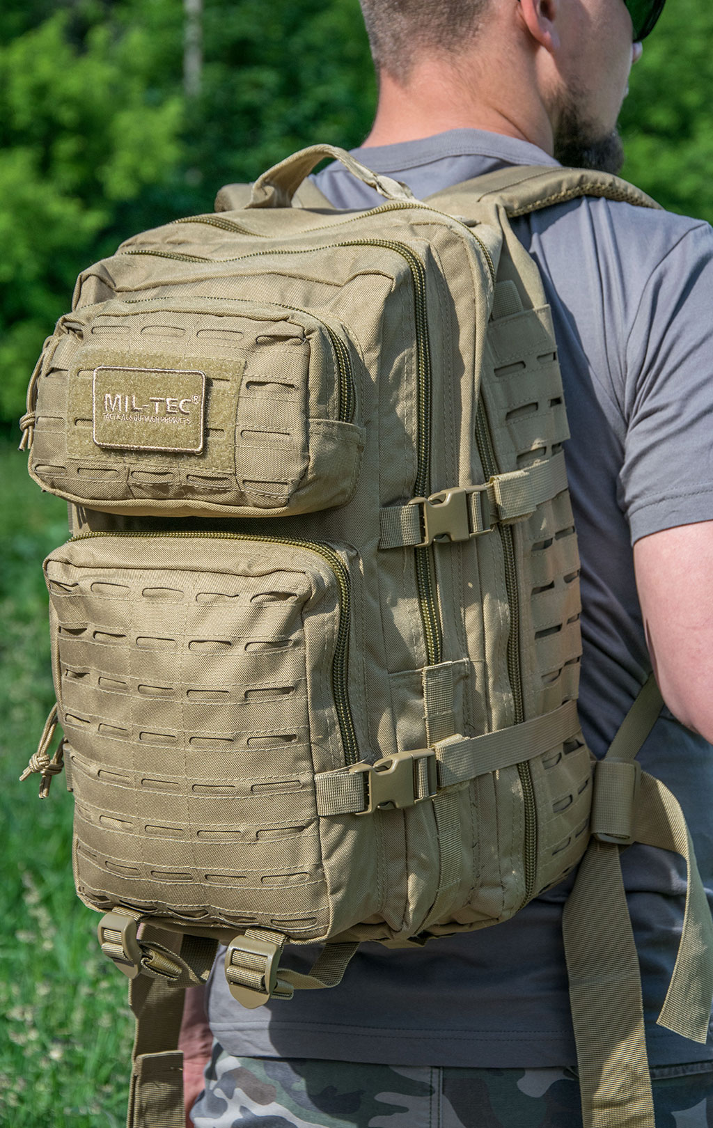 Рюкзак тактический ASSAULT LASER large(35L) coyote 