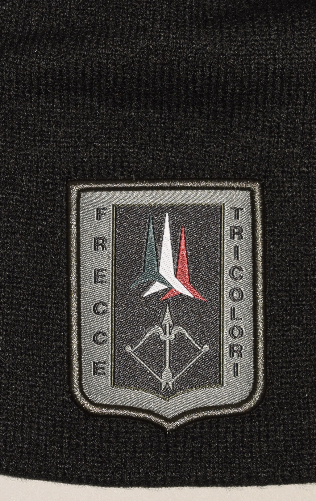 Шапка вязаная AERONAUTICA MILITARE FW 23/24/CN black (CU 036)