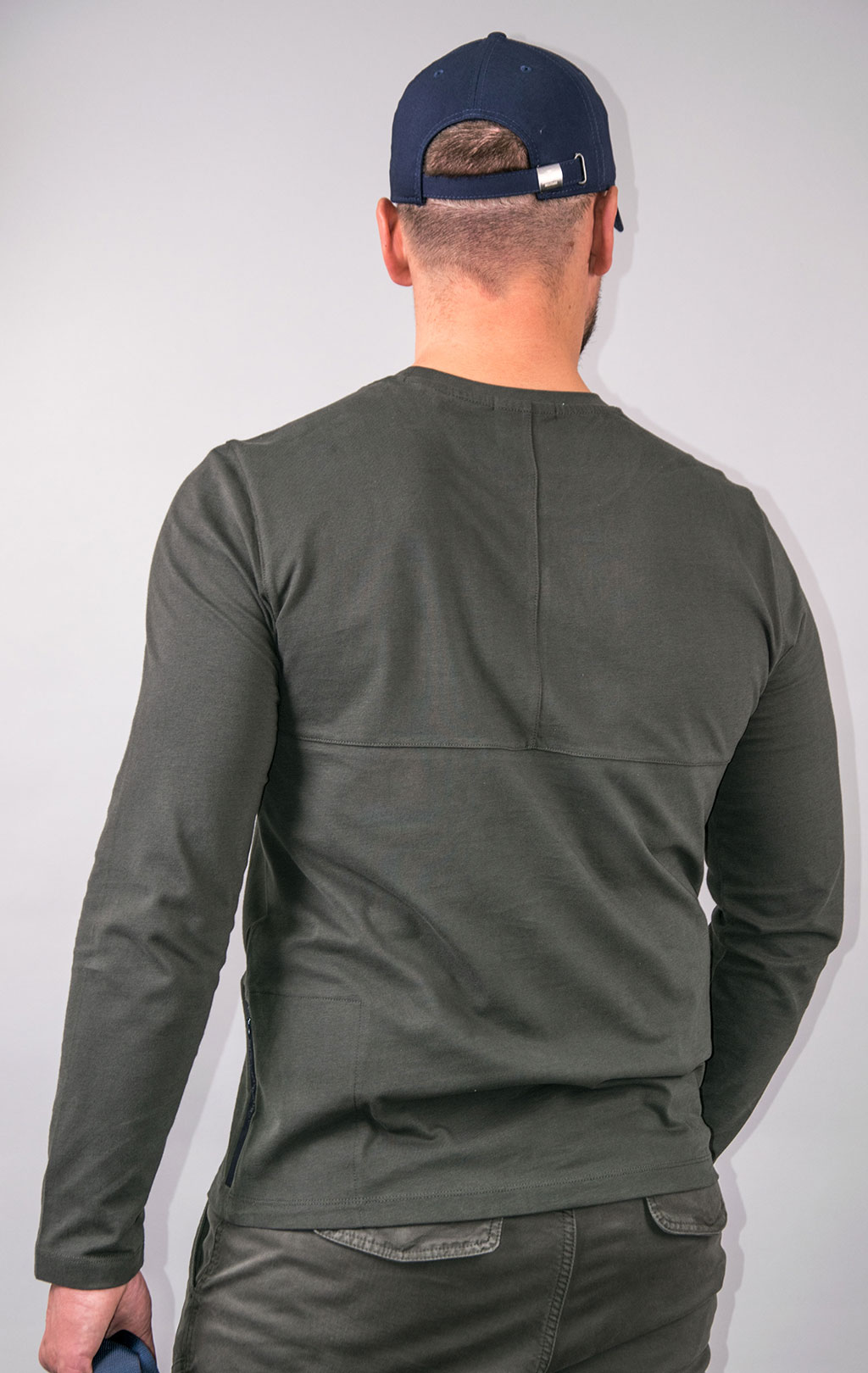 Лонгслив AERONAUTICA MILITARE FW 23/24/TR brown (TS 2141)