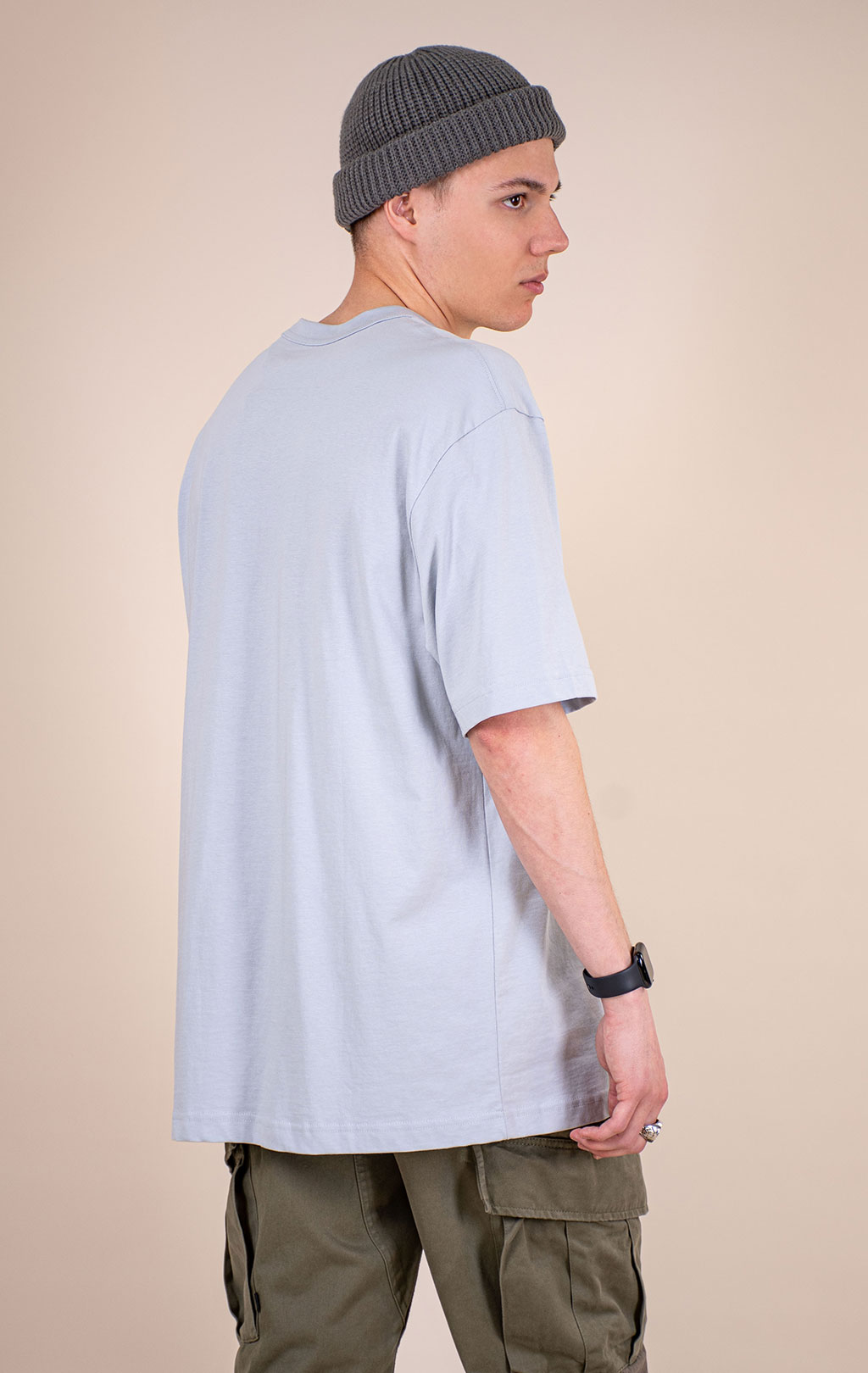 Футболка ALPHA INDUSTRIES RELAXED TEE SS 26 mist 