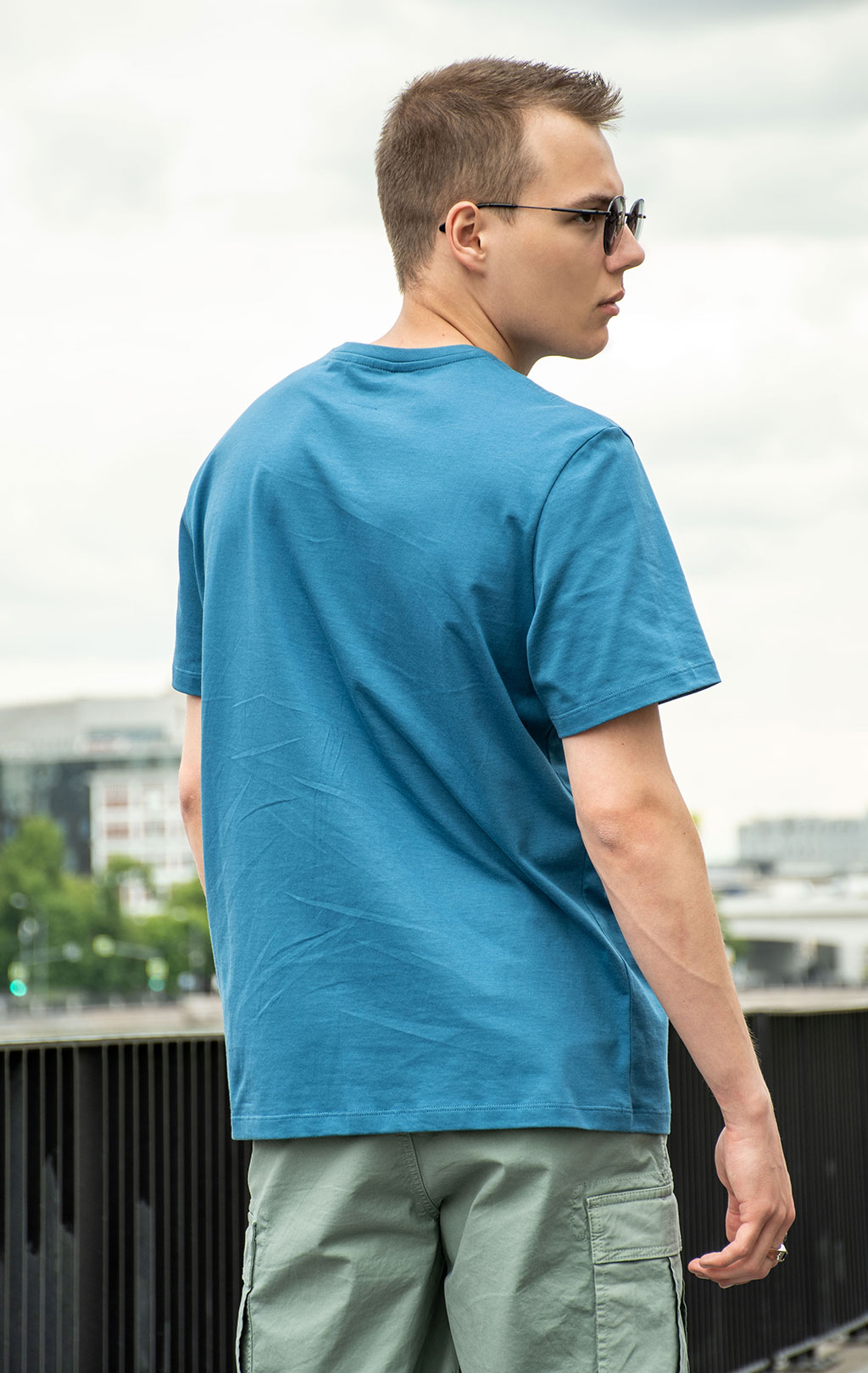 Футболка PARAJUMPERS PATCH TEE SS 25 m legion blue 