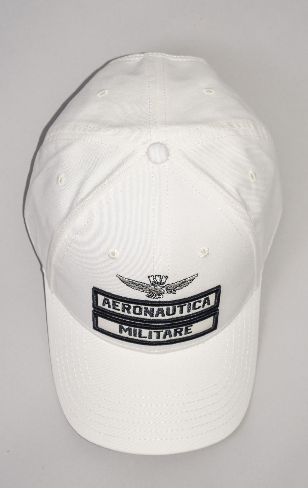 Бейсболка AERONAUTICA MILITARE SS 23/CN bianco panna (HA 1126)