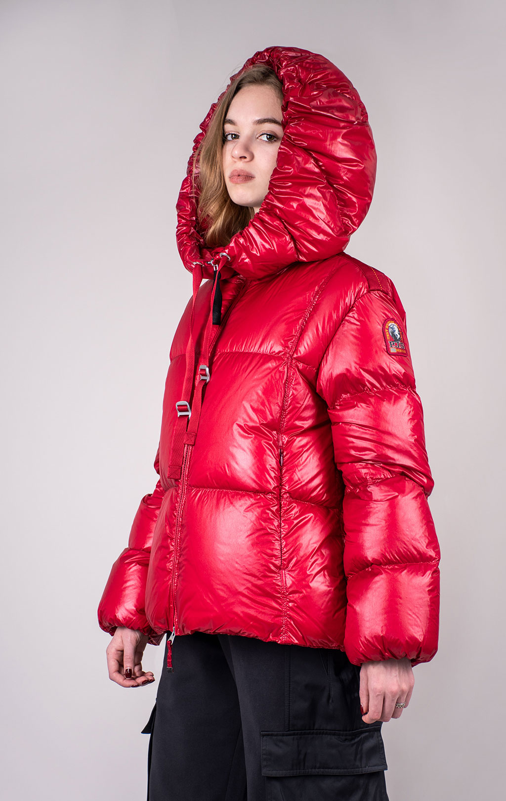 Женская куртка-пуховик PARAJUMPERS WATER FLOWER FW 24/25 cerise 