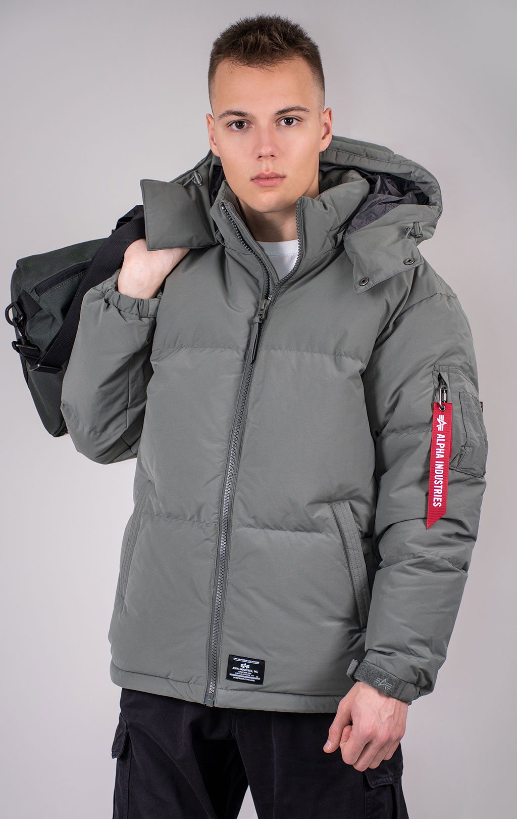 Куртка ALPHA INDUSTRIES PUFFER PARKA FW 24/25 field grey 