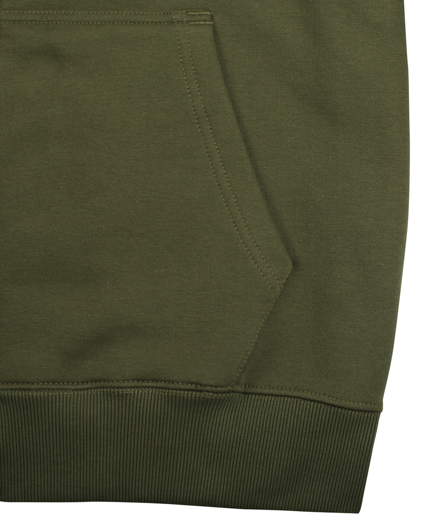 Толстовка ALPHA INDUSTRIES TOP GUN ZIP HOODY dark green 