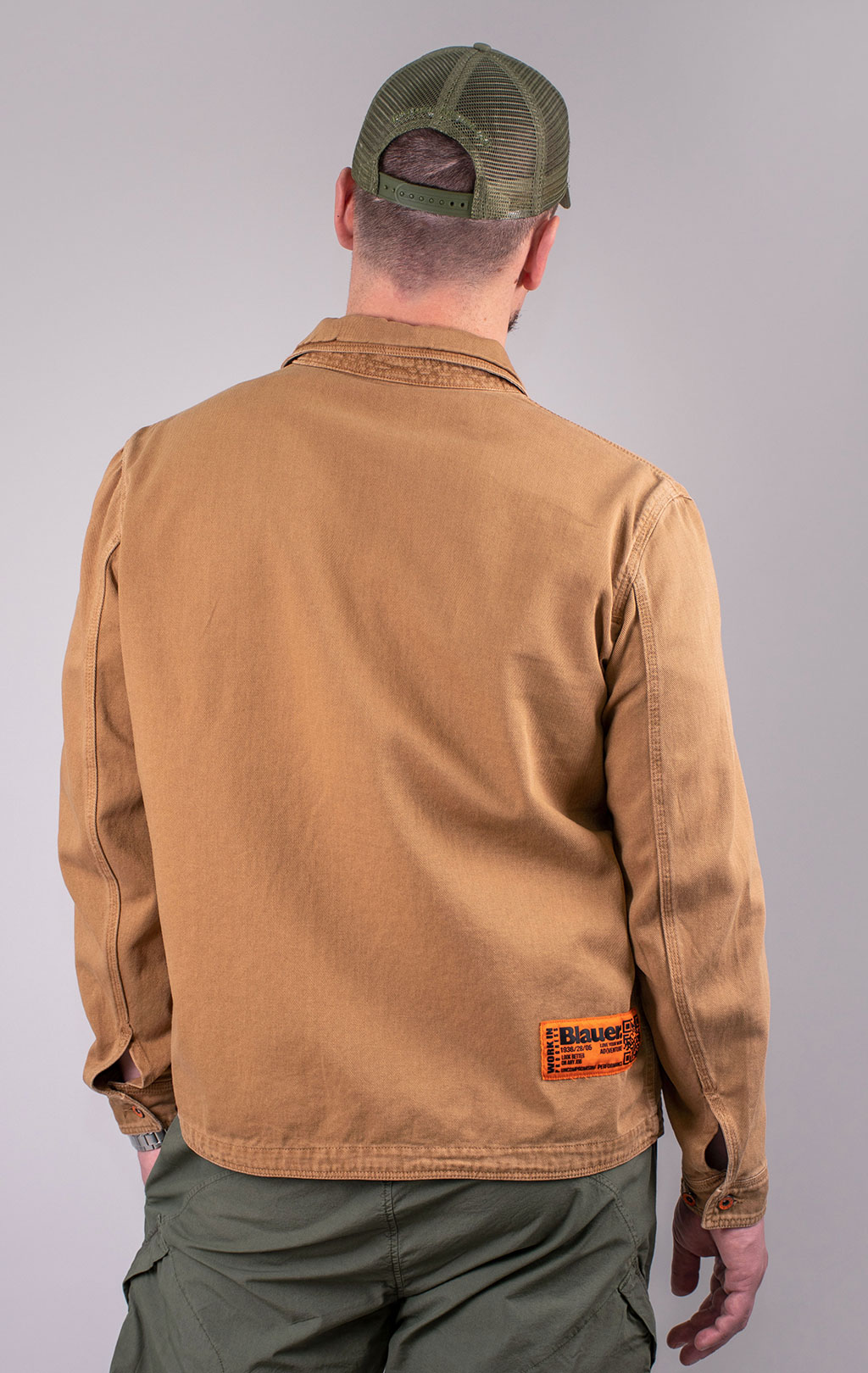 Ветровка BLAUER SS 24 m mud (CO4066) 