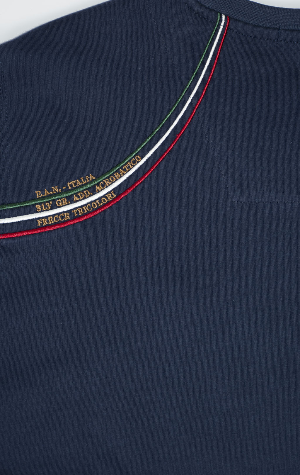 Футболка AERONAUTICA MILITARE SS 25 m/BD blue navy (TS 2401) 