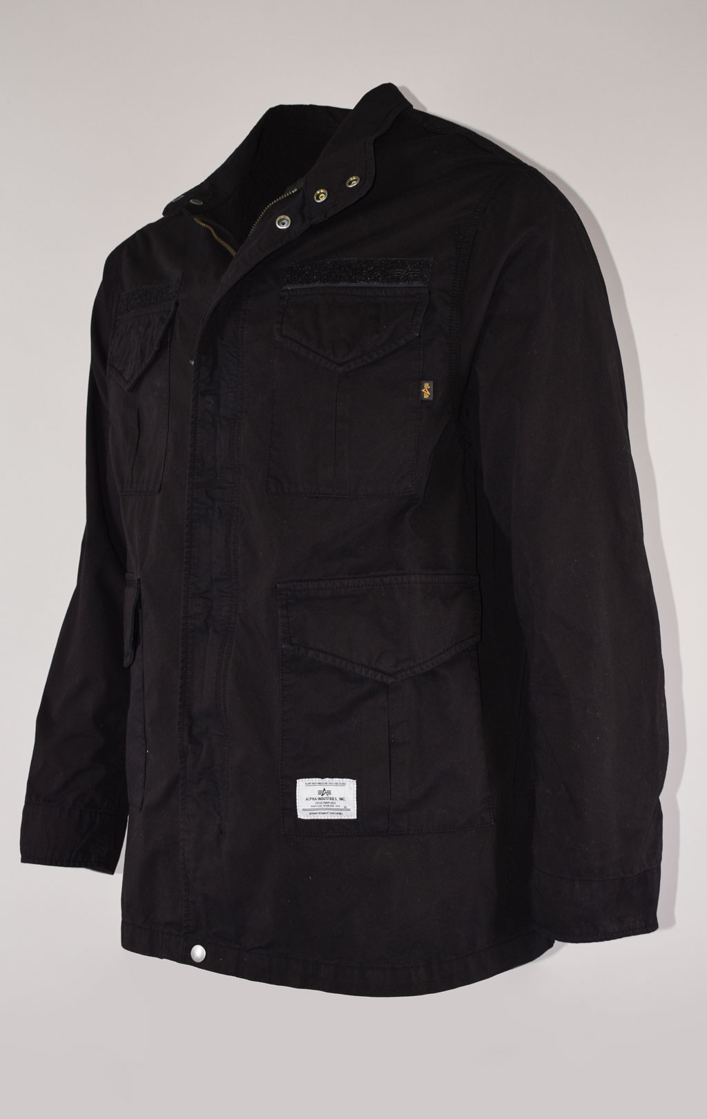 Ветровка ALPHA INDUSTRIES LIGHTWEIGHT FIELD COAT M-65 SS 22 m black 