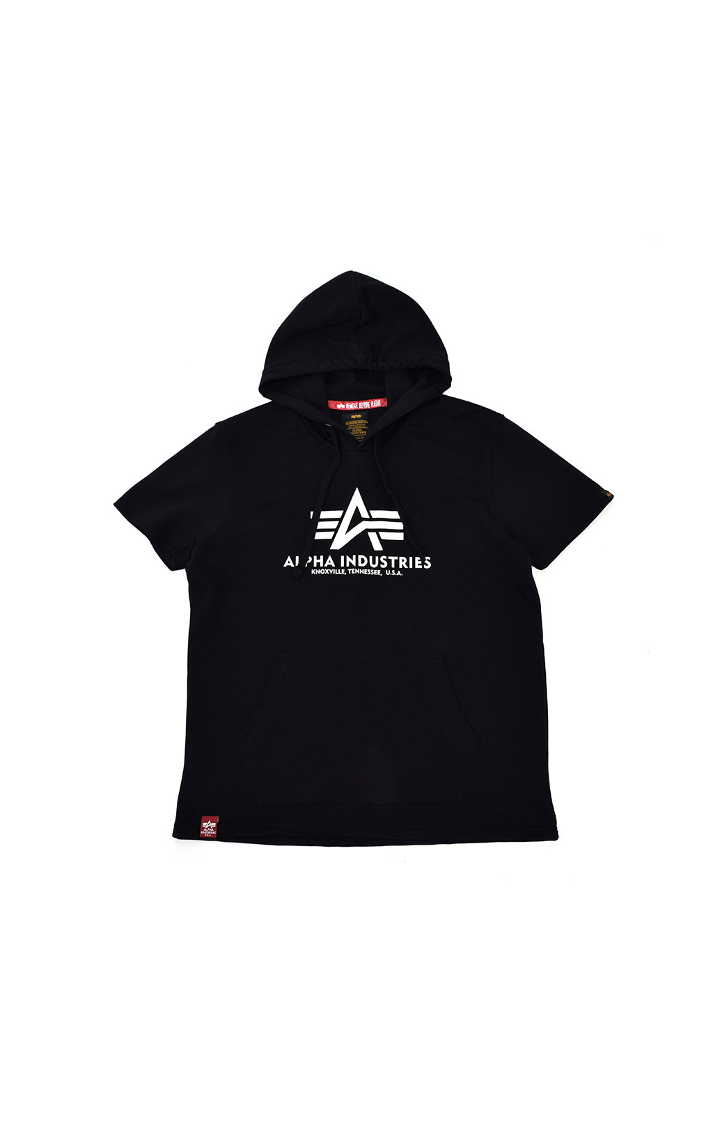 Футболка с капюшоном ALPHA INDUSTRIES BASIC T Hooded black 