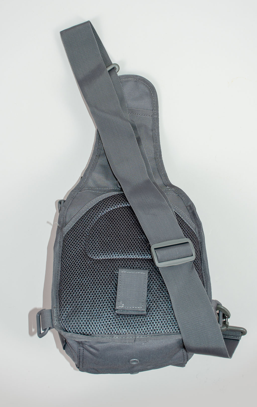 Рюкзак однолямочный Hausheng SLING MOLLE карабин grey PK-098-3 
