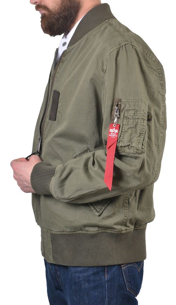 Ветровка ALPHA INDUSTRIES L-2B CTN olive 