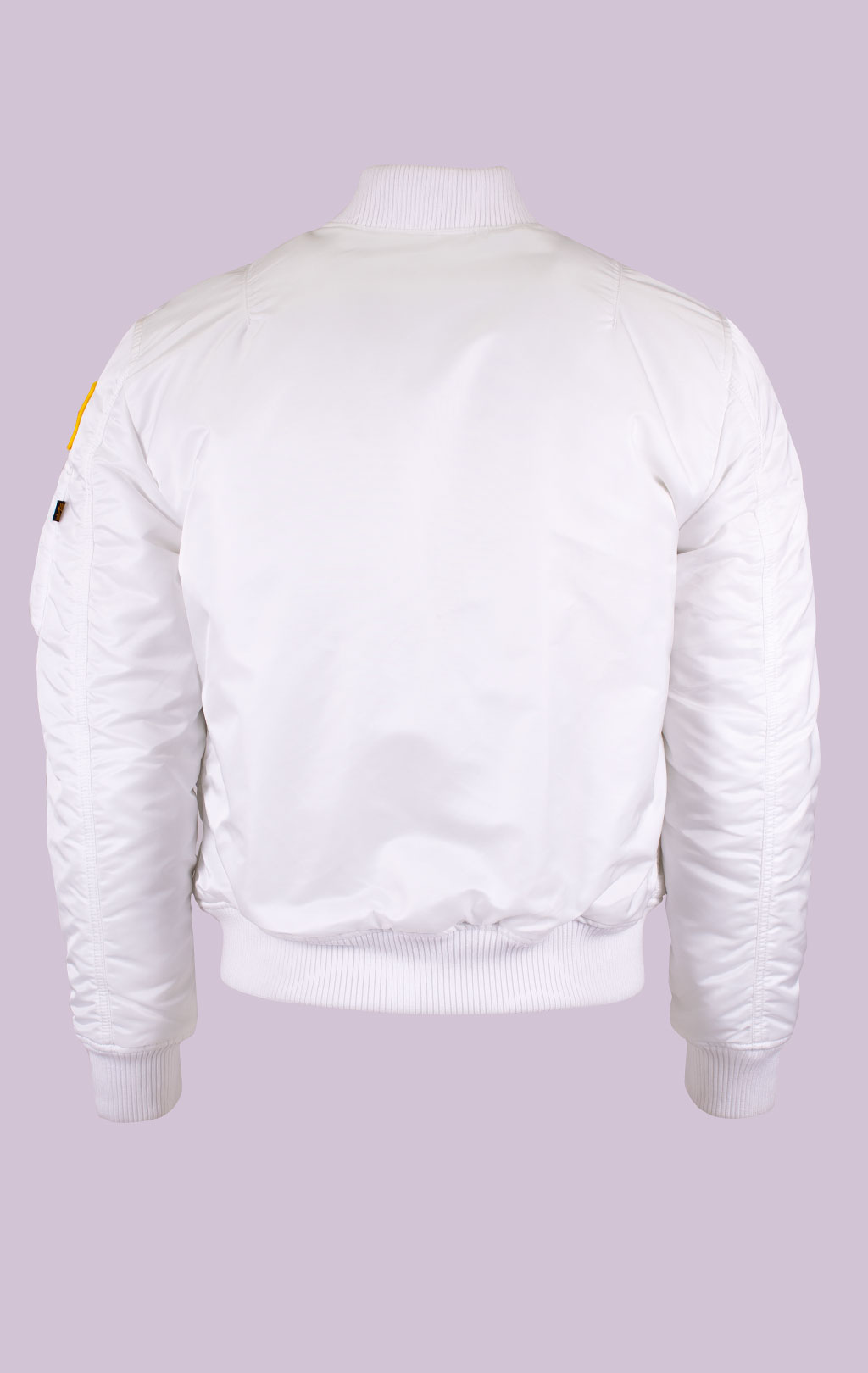 Бомбер ALPHA INDUSTRIES MA-1 VF NASA white 
