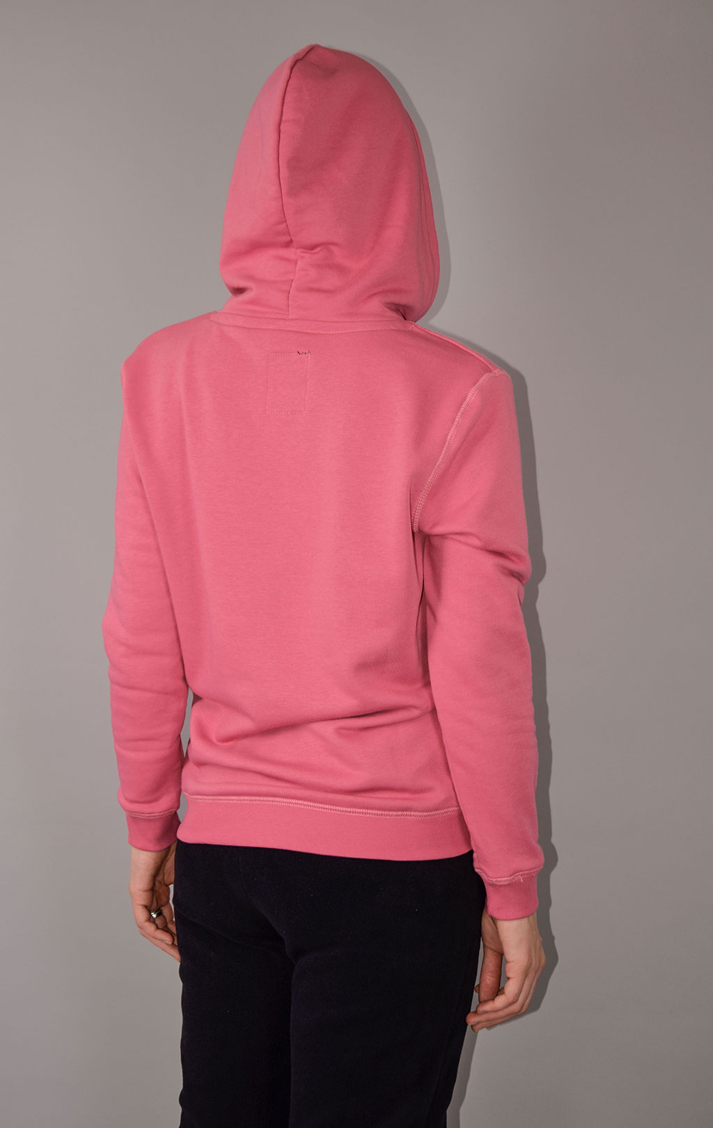 Женская толстовка ALPHA INDUSTRIES NEW BASIC HOODY coral red 