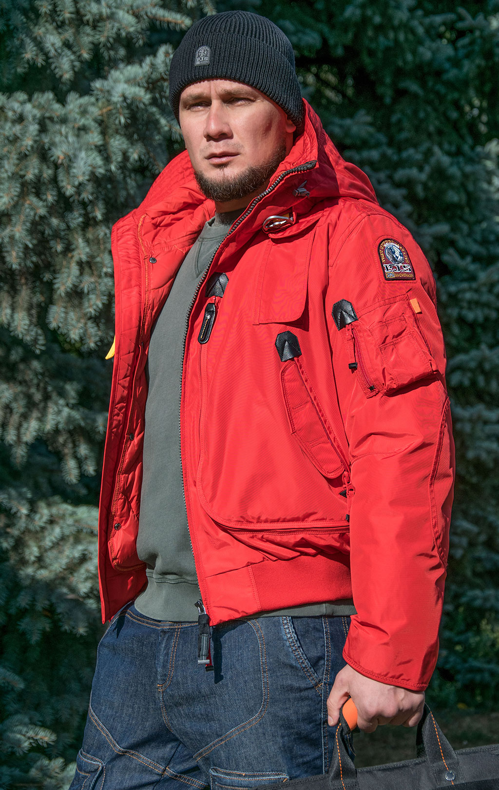 Аляска-пуховик PARAJUMPERS GOBI FW 22/23 true red 