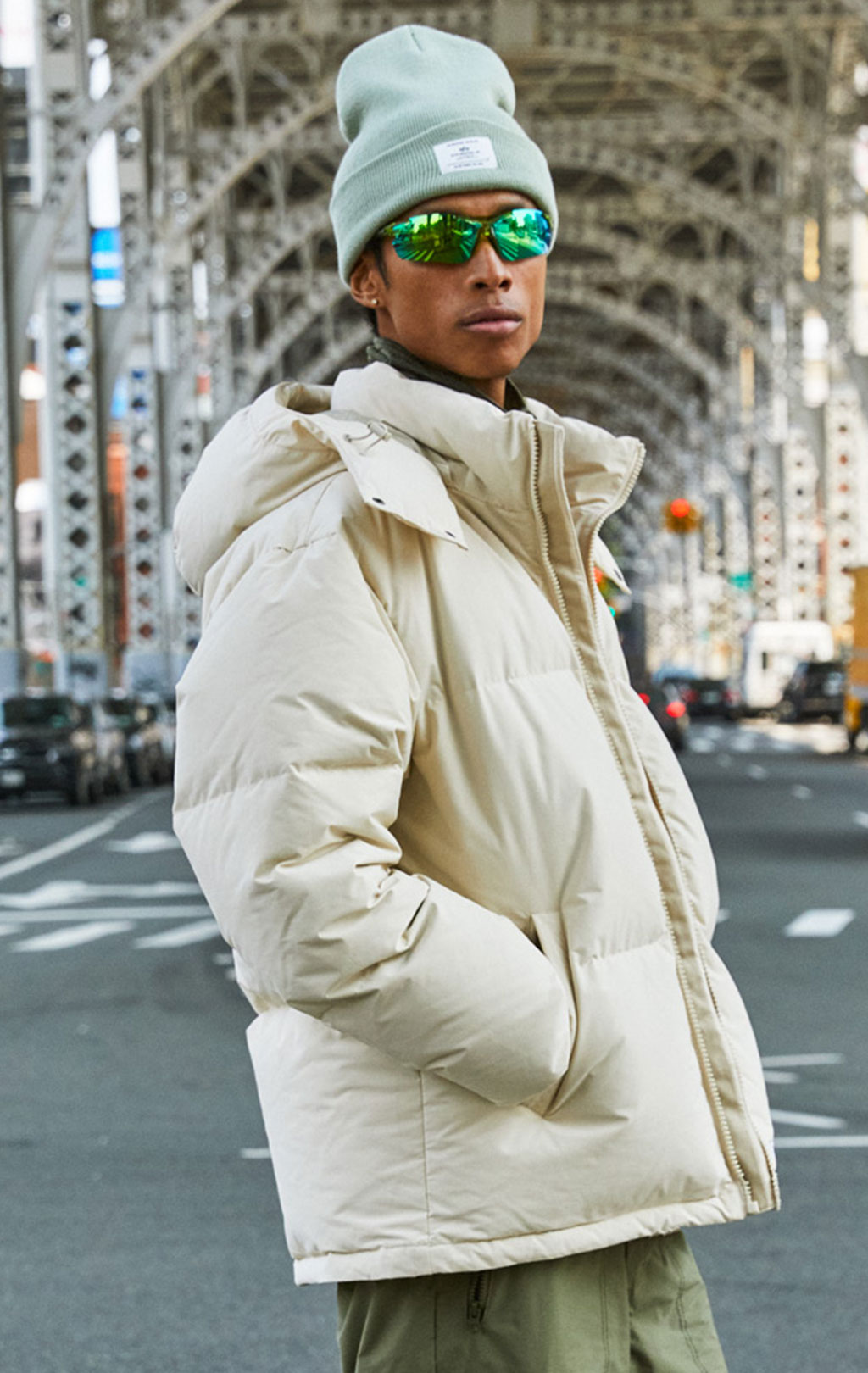 Куртка ALPHA INDUSTRIES PUFFER PARKA FW 23/24 m limestone 