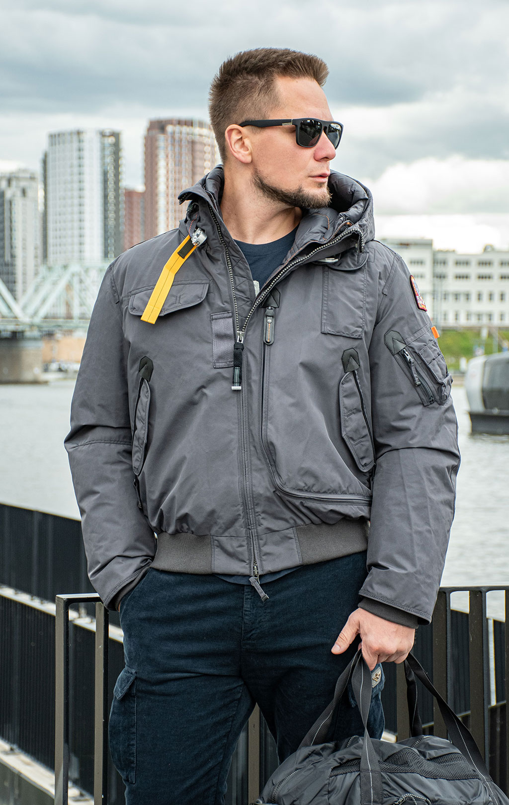 Аляска пуховая PARAJUMPERS GOBI FW 26/27 phantom 