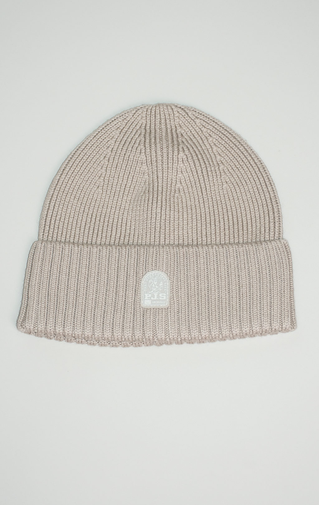 Шапка вязаная PARAJUMPERS PLAIN BEANIE FW 25/26 chateau grey 