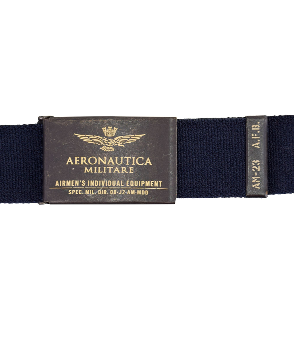 Ремень эластичный AERONAUTICA MILITARE SS19 blue navy (CI 246) 