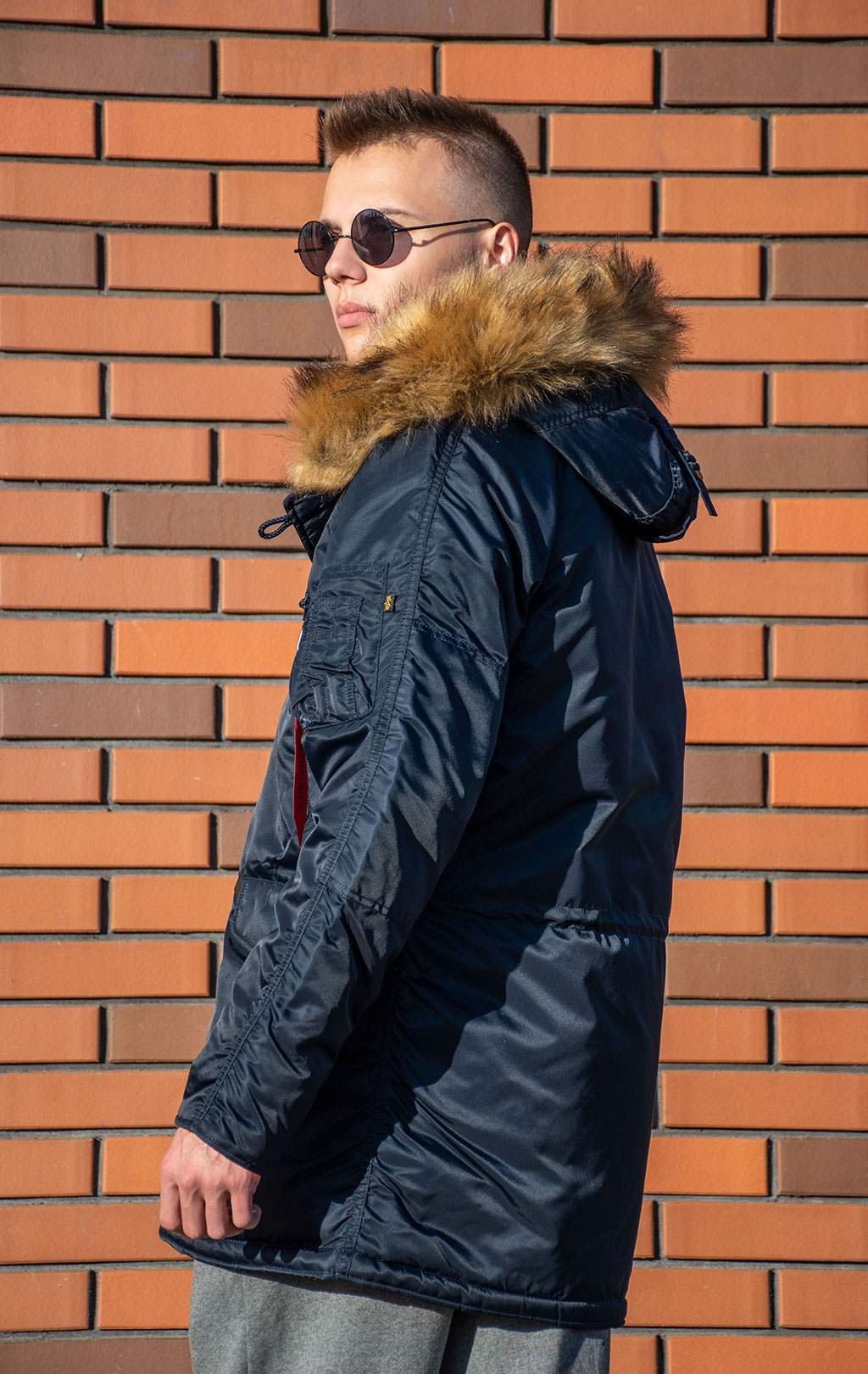 Аляска ALPHA INDUSTRIES SLIM FIT N-3B FW 25/26 rep. blue 