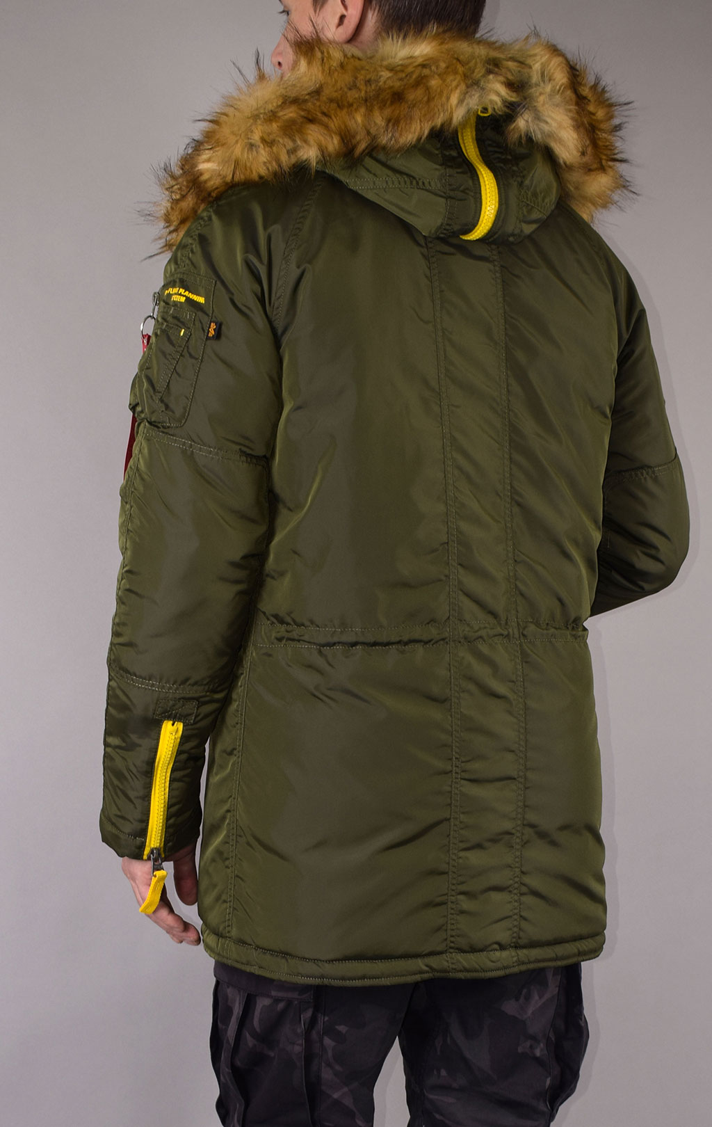 Аляска ALPHA INDUSTRIES PPS big size N-3B dark green 