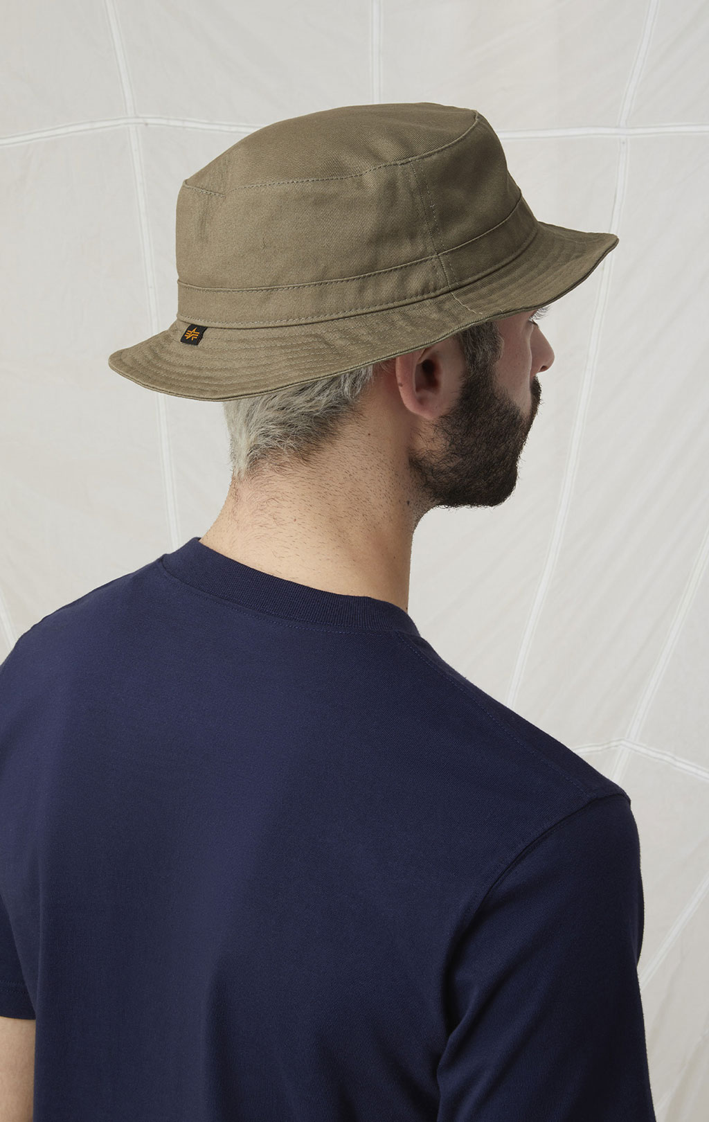 Панама ALPHA INDUSTRIES COTTON BUCKET HAT SS 23 olive 