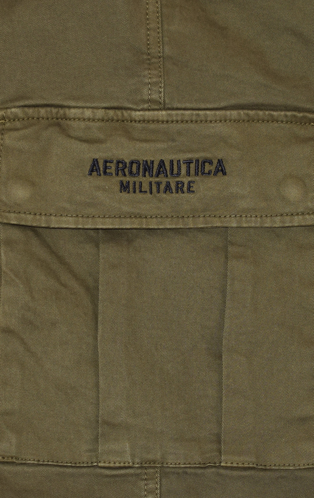 Брюки-карго AERONAUTICA MILITARE плотные FW 21/22/AL verde militare scuro (PA 1458) 