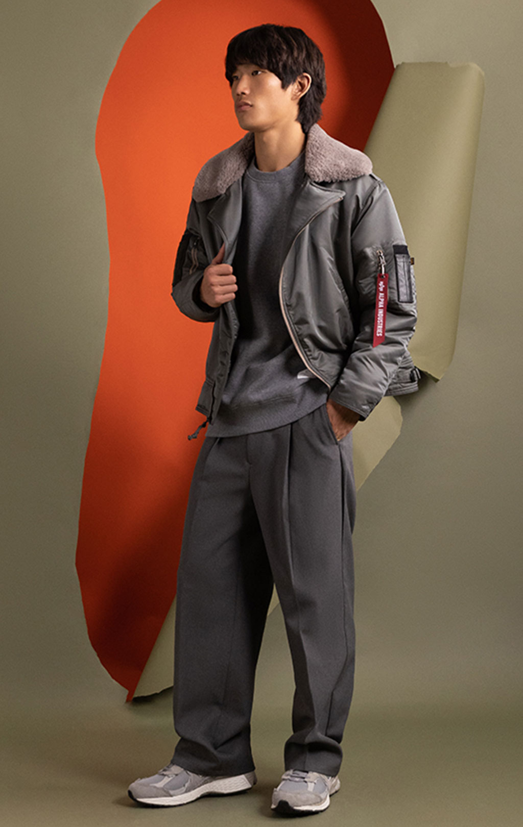 Куртка ALPHA INDUSTRIES 1960s RCAF CANADIAN AIRFORCE TYPE III JACKET FW 24/25 field grey 