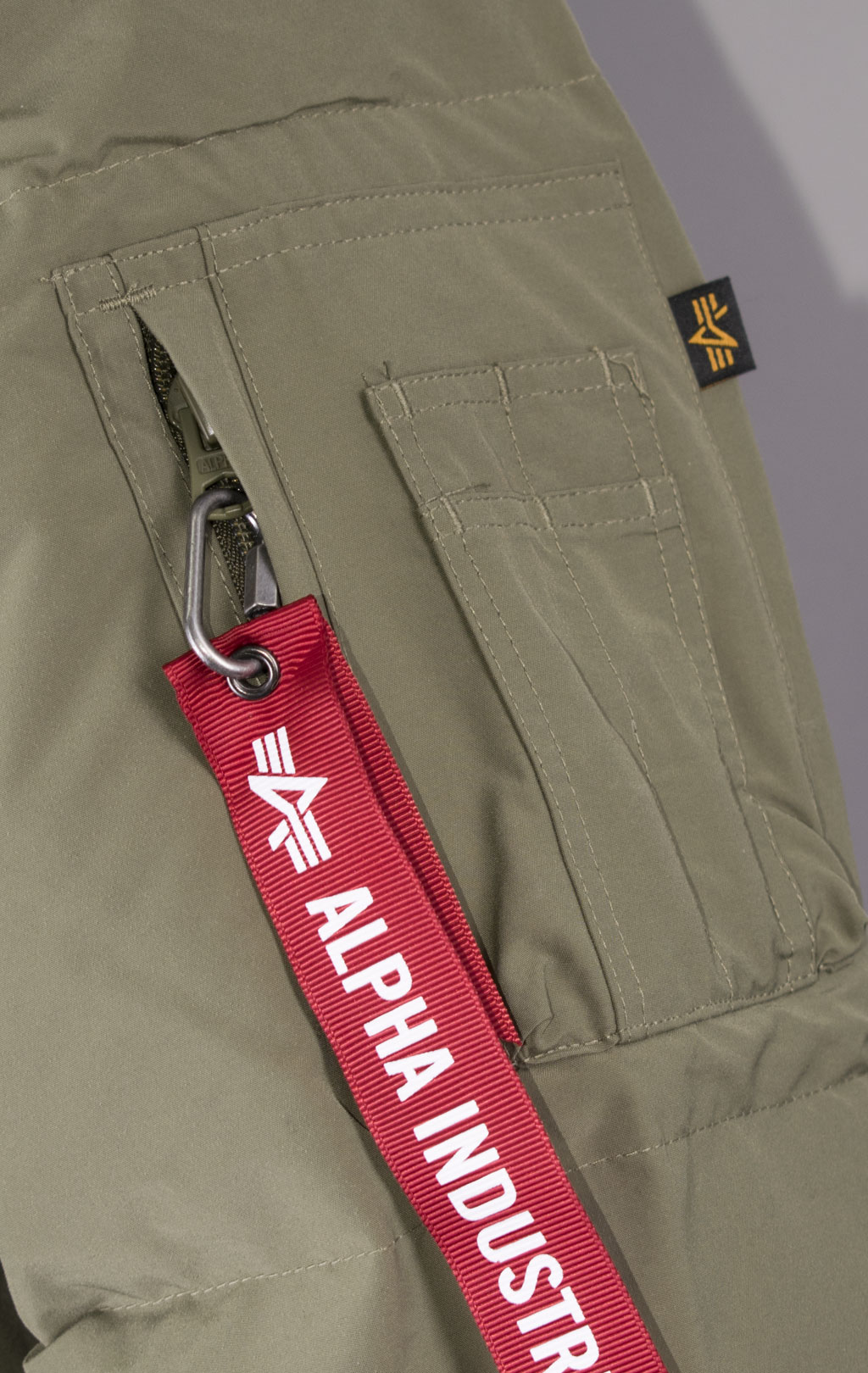 Парка ALPHA INDUSTRIES LONG PUFFER PARKA FW 24/25 OG-107 green 