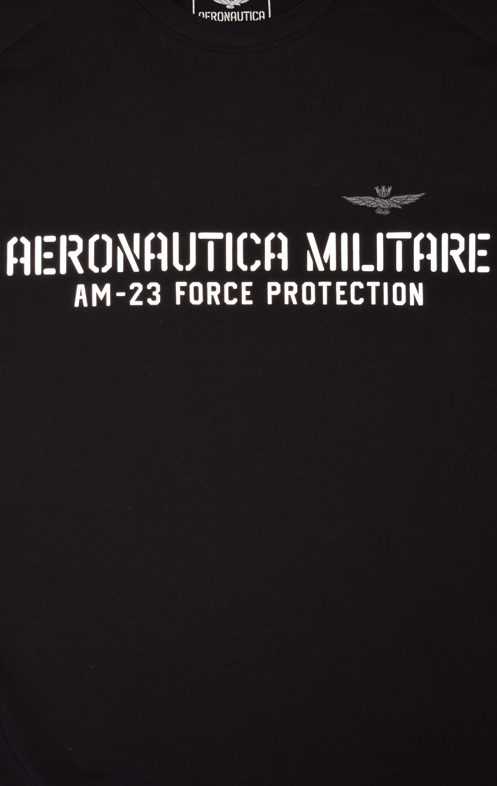 Футболка AERONAUTICA MILITARE FW 23/24/TR jet black (TS 2149) 