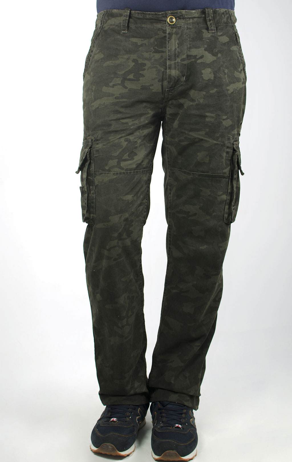 Брюки-карго ALPHA INDUSTRIES JET PANT big size black camo (#101212) 