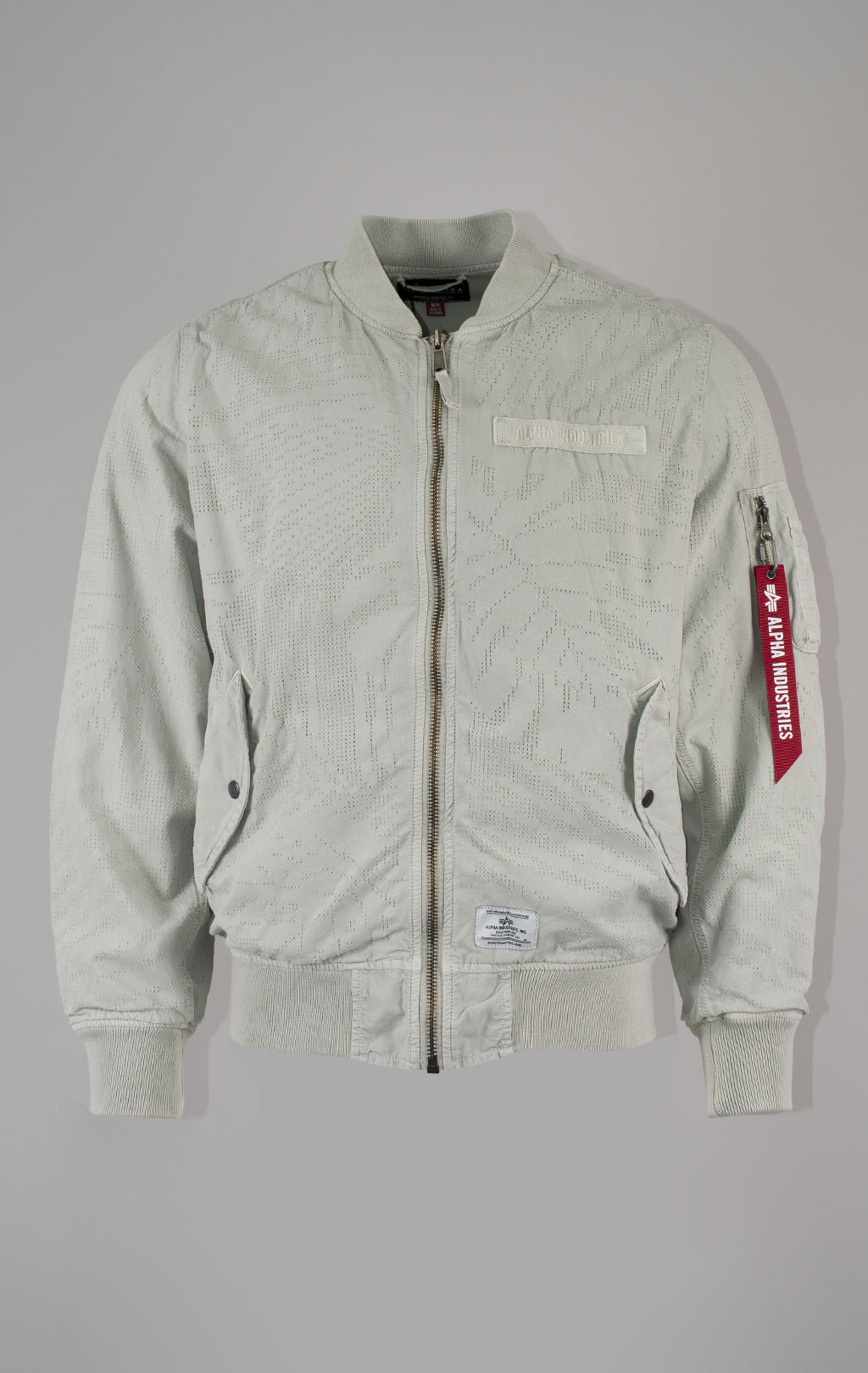 Ветровка ALPHA INDUSTRIES DOTTED CAMO FLIGHT JACKET L-2B SS 25 m light gray 