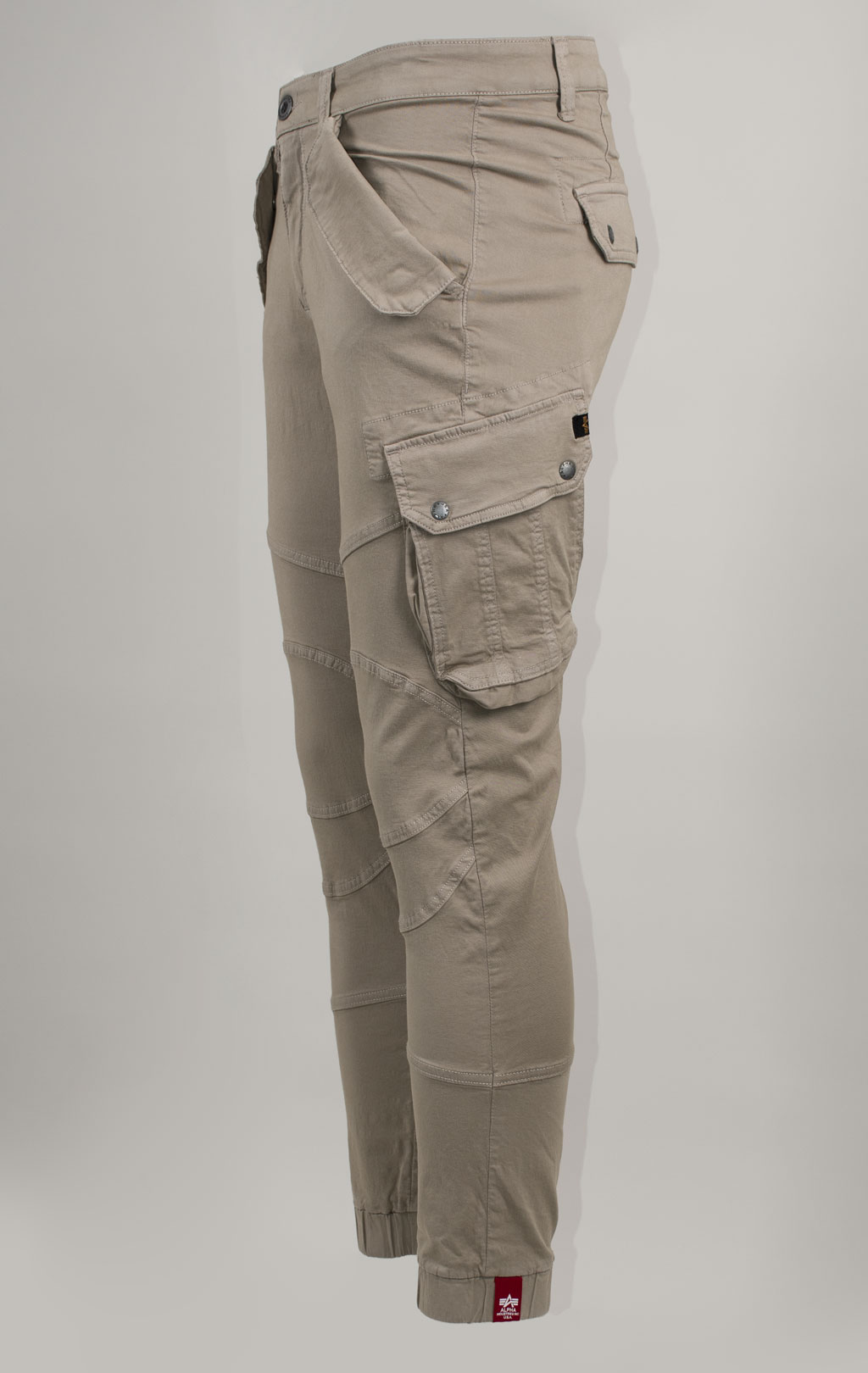 Брюки-карго ALPHA INDUSTRIES COMBAT LW vintage sand 