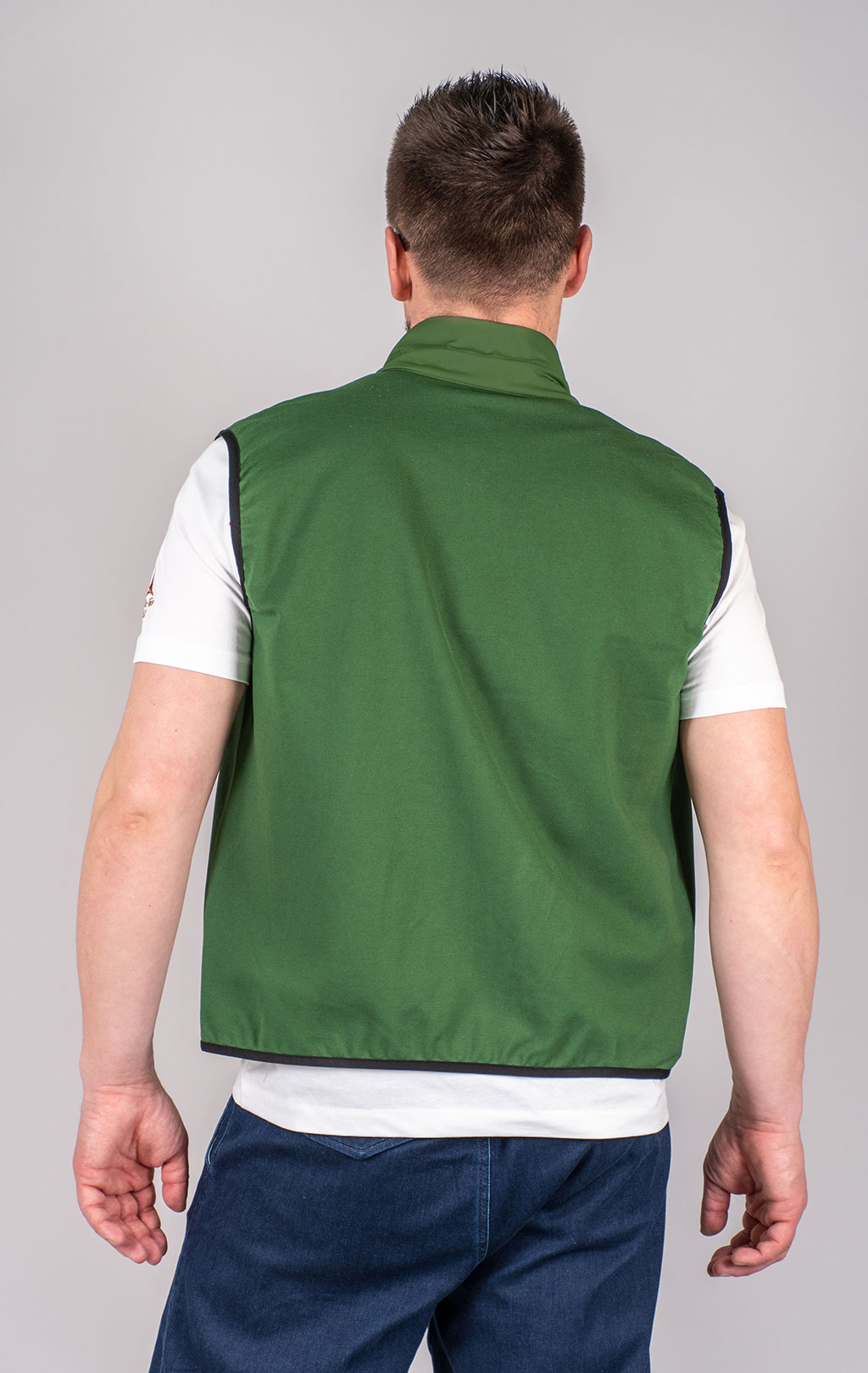 Жилет AERONAUTICA MILITARE SS 25 m/BD forest green (AB 2206) 