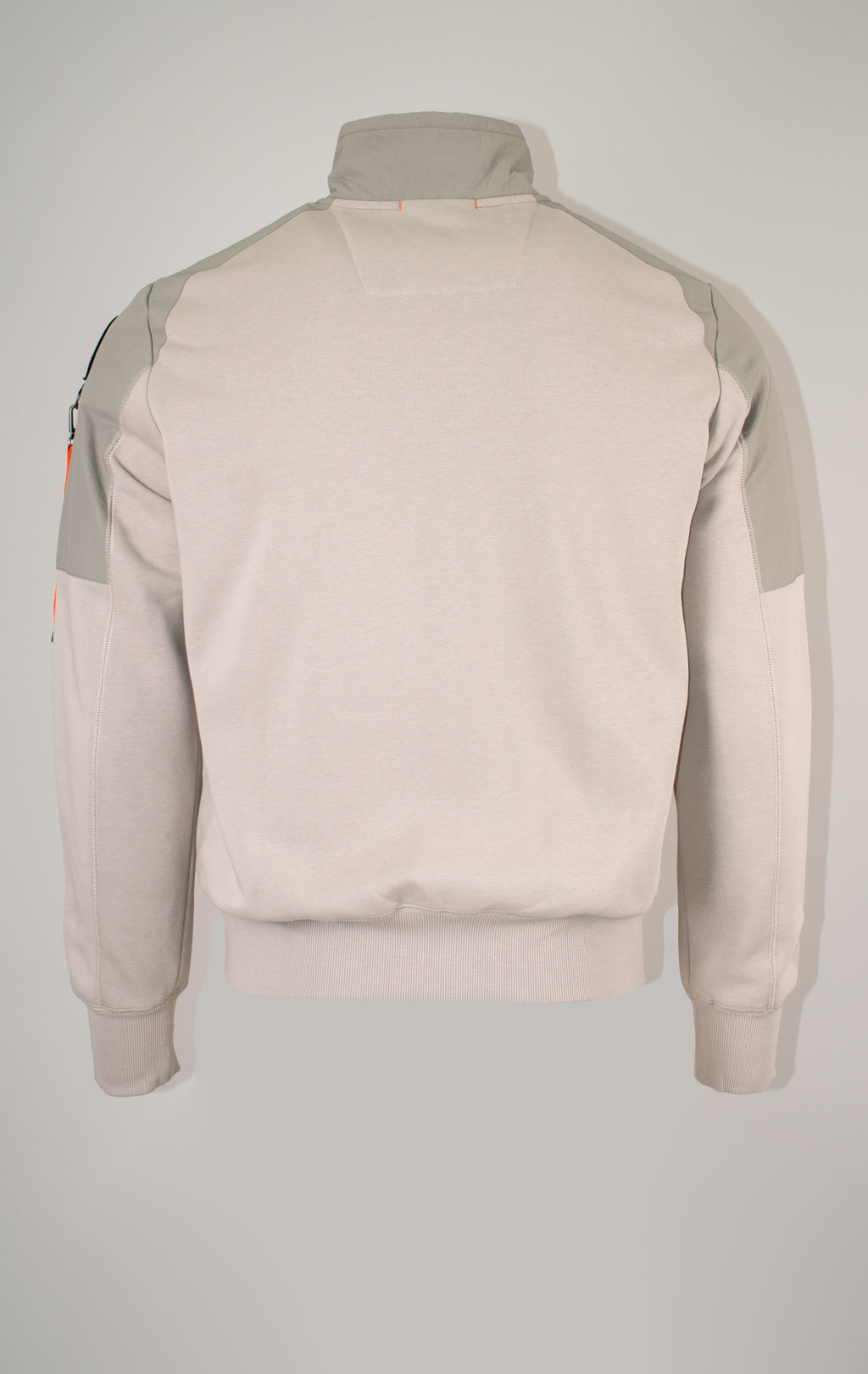 Толстовка комбинированная PARAJUMPERS JANGO FW 25/26 chateau grey-nowhere 